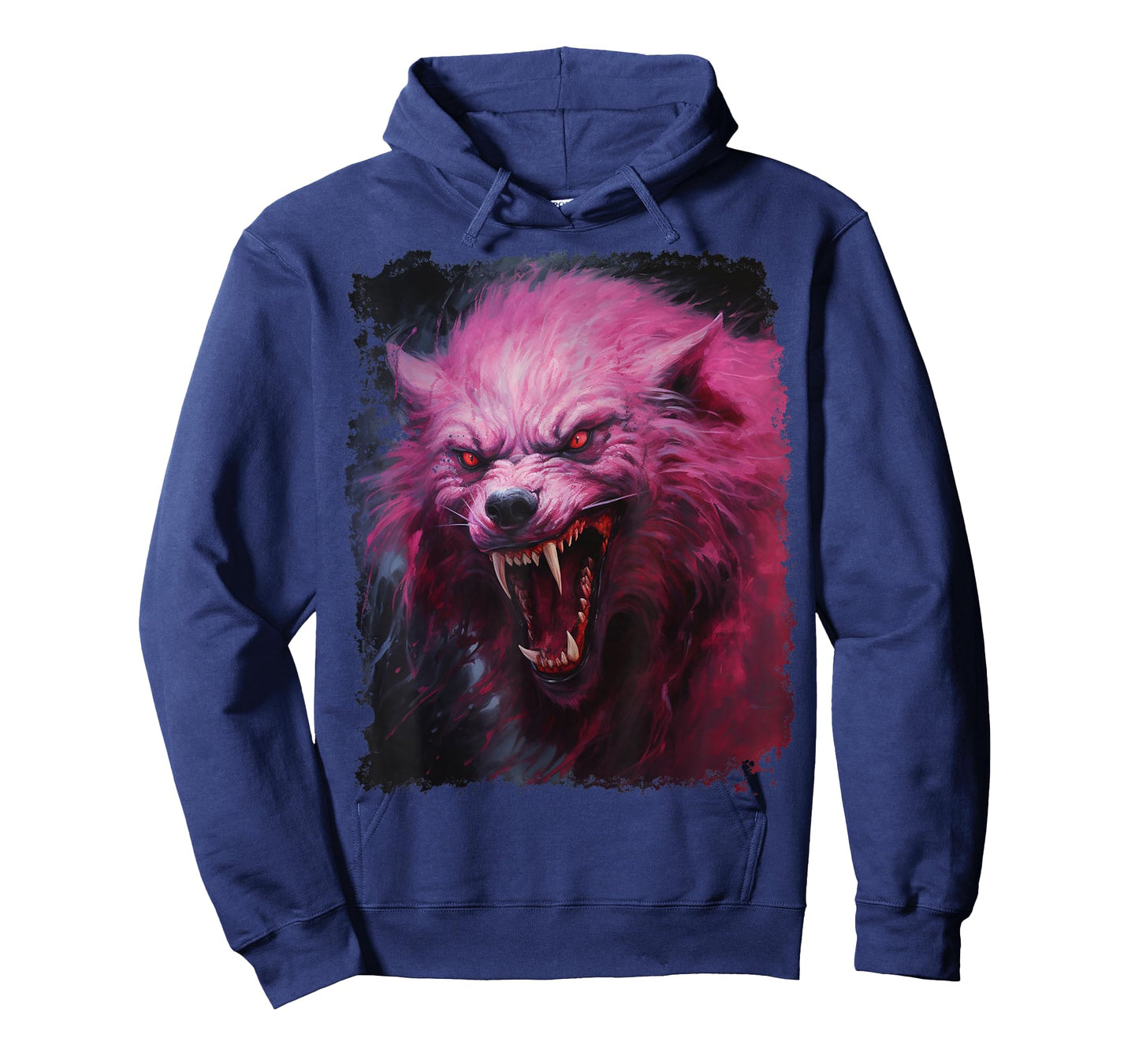 Werewolf Scary Pink Halloween T-Shirt
