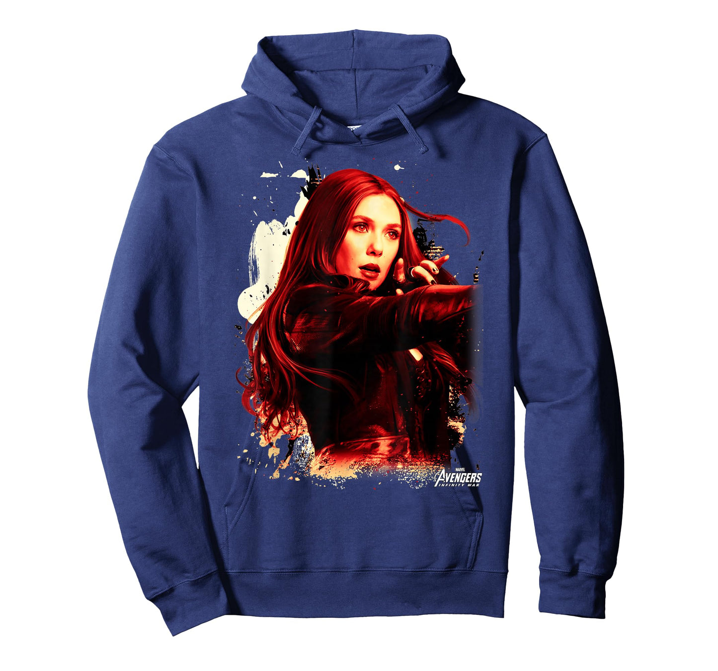 Marvel Infinity War Scarlet Witch Portrait Graphic T-Shirt T-Shirt