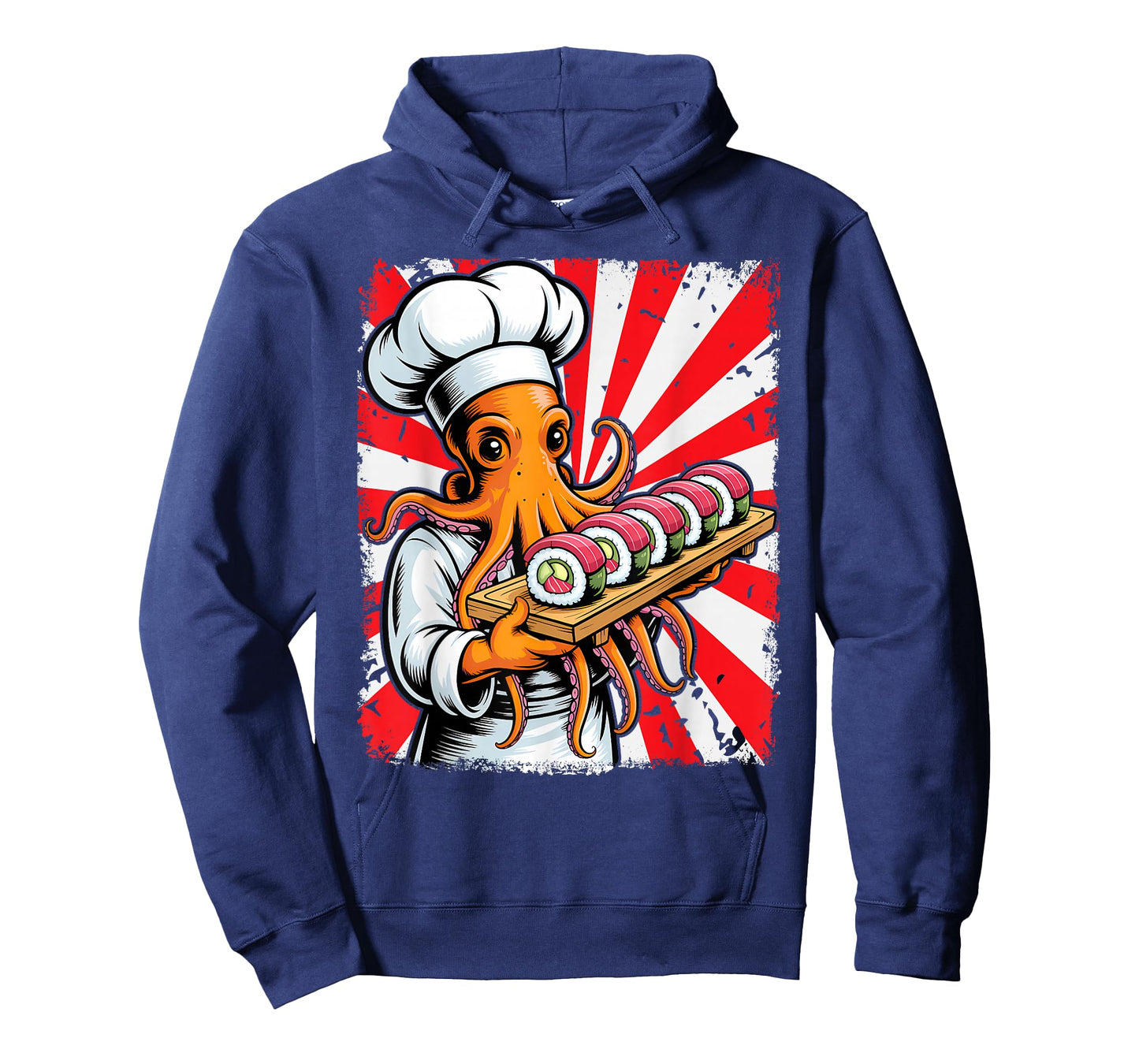 Octopus Chef Sushi Japanese Anime Kawaii T-Shirt