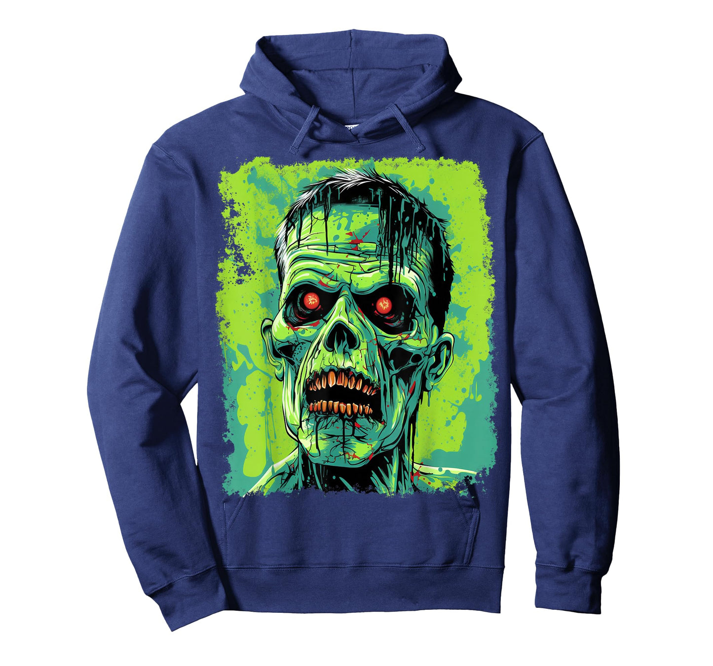 Green Zombie Undead Pop Art T-Shirt