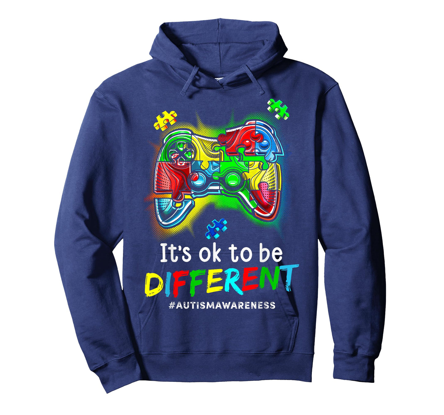 Autism Awareness Men Kids Boys Autism Video Game Month T-Shirt