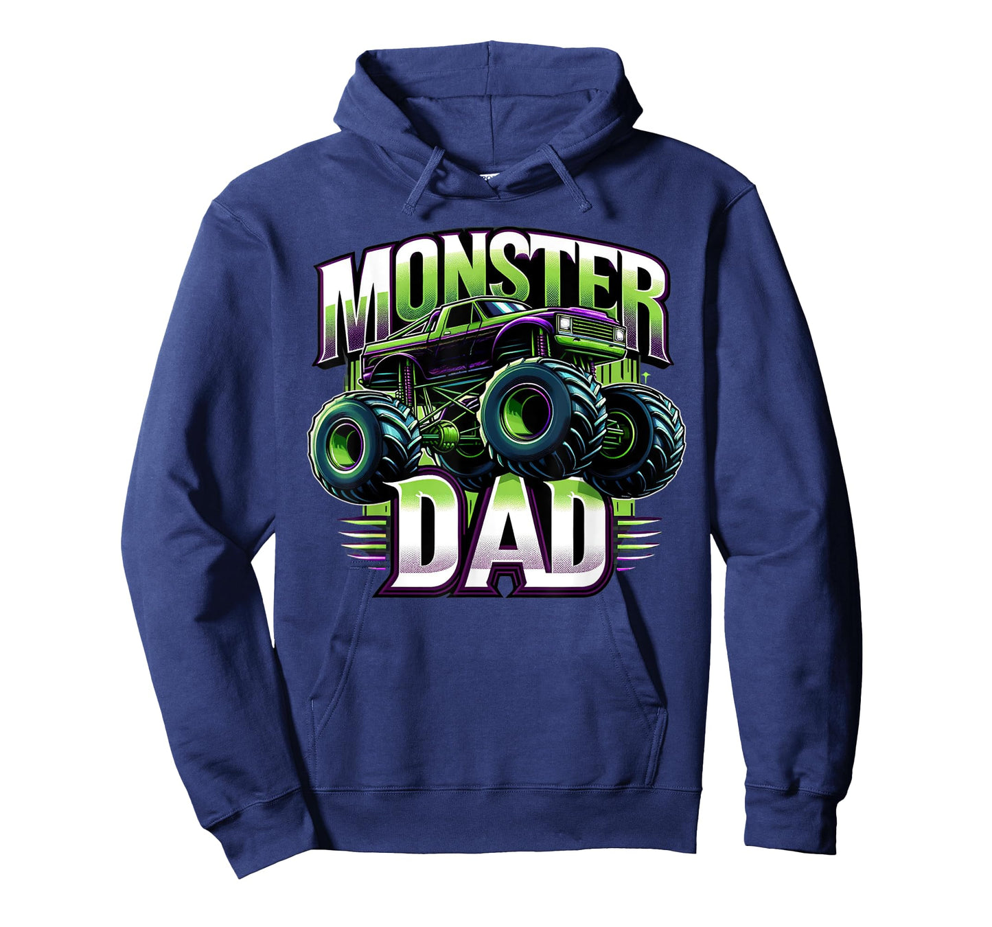 Monster Truck Race Racer Driver Dad Father's Day T-Shirt