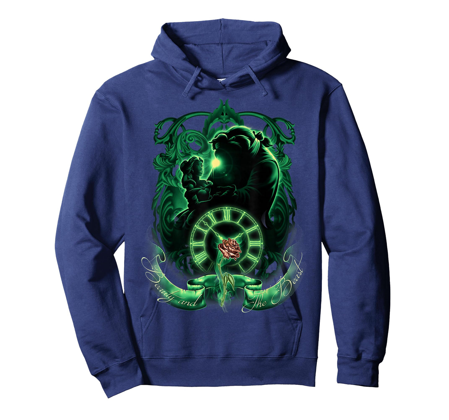 Disney Beauty and the Beast Glow Tale As Old As Time Poster T-Shirt