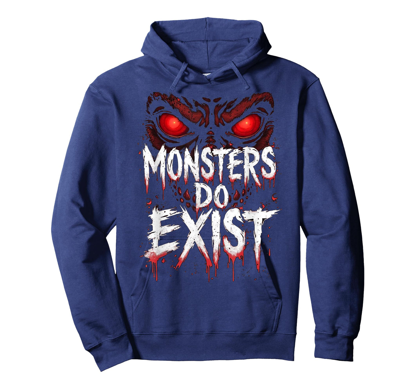 Monsters Do Exist – Scary Eyes Tattoo Horrorcore Wear T-Shirt