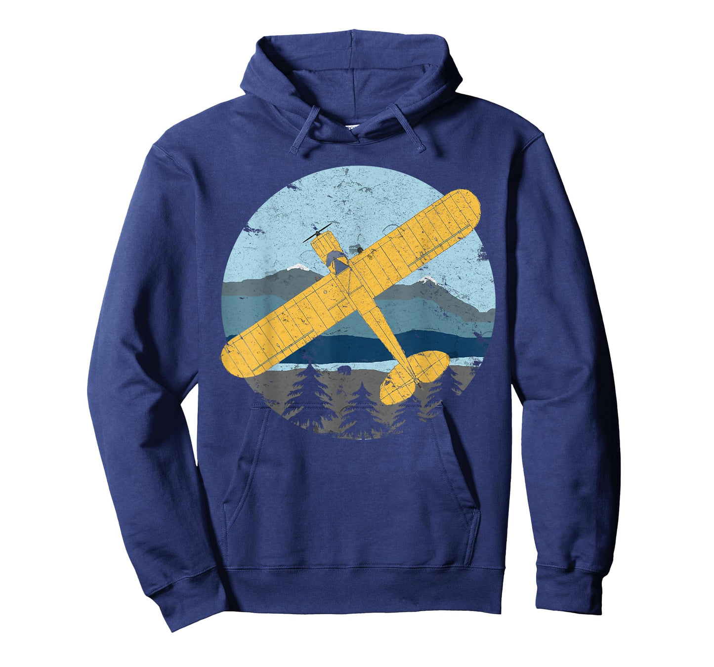 Cub Light Airplane Vintage Retro Bushflying Pilot T-Shirt