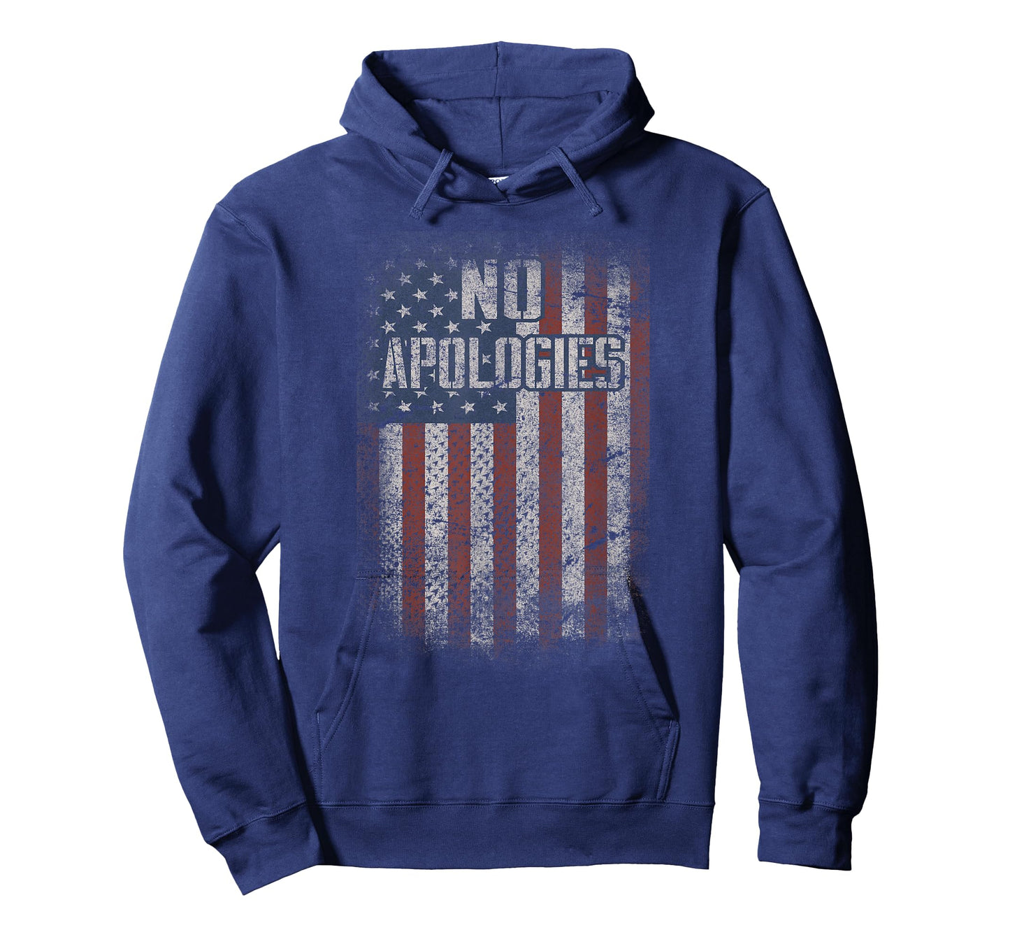 4th of July American Flag No Apologies Patriotic Shirt T-Shirt