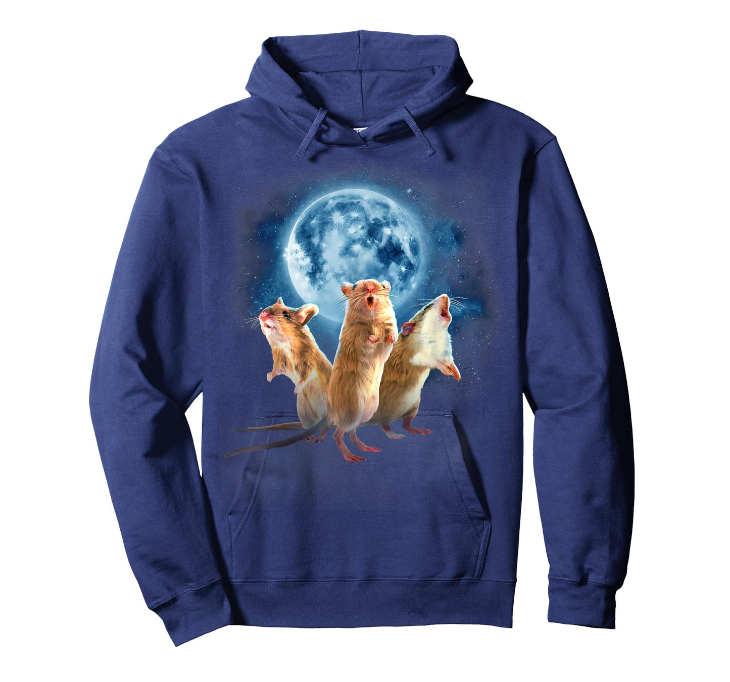 Funny Mouse Shirt - Mouse Shirt - Mice Howling at the Moon T-Shirt