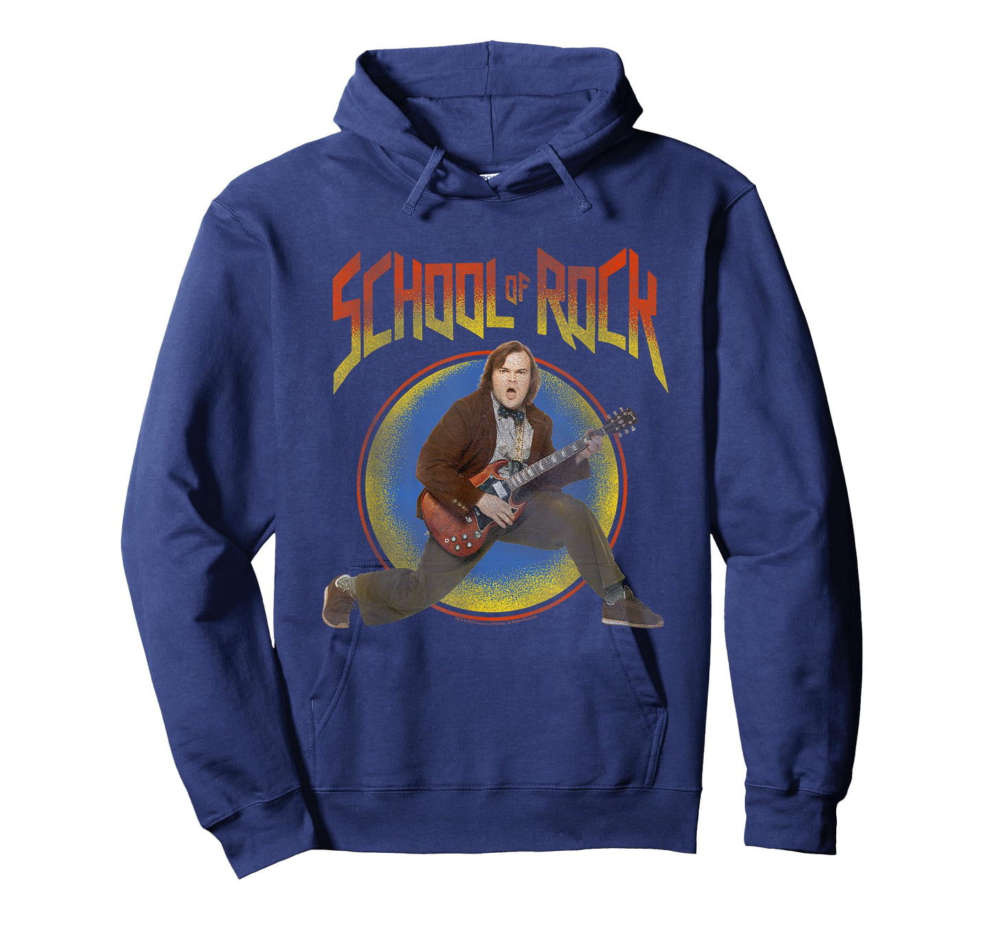 School of Rock Distressed Colorful Edit T-Shirt