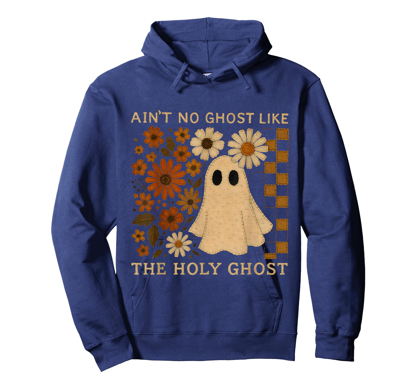 Ain't No Ghost Like Holy Ghosts Funny Retro Christian Fall T-Shirt