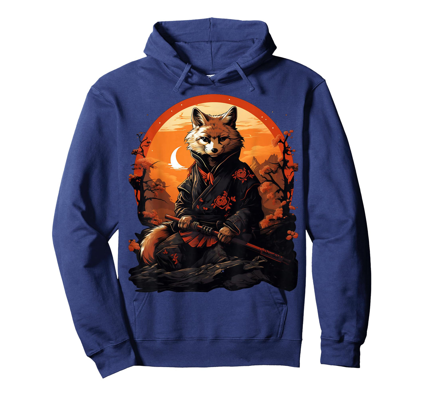 Japanese Kawaii Fox Warrior Ninja martial arts Fox T-Shirt