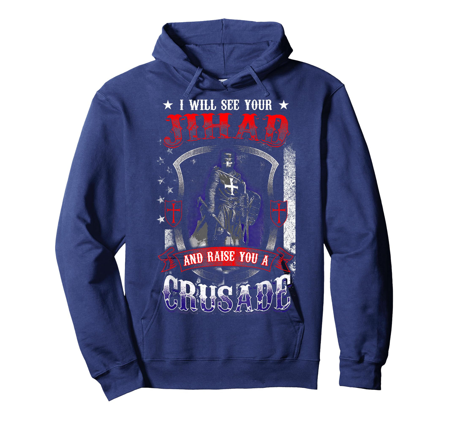 I will see your Jihad and raise you a Crusade T-Shirt