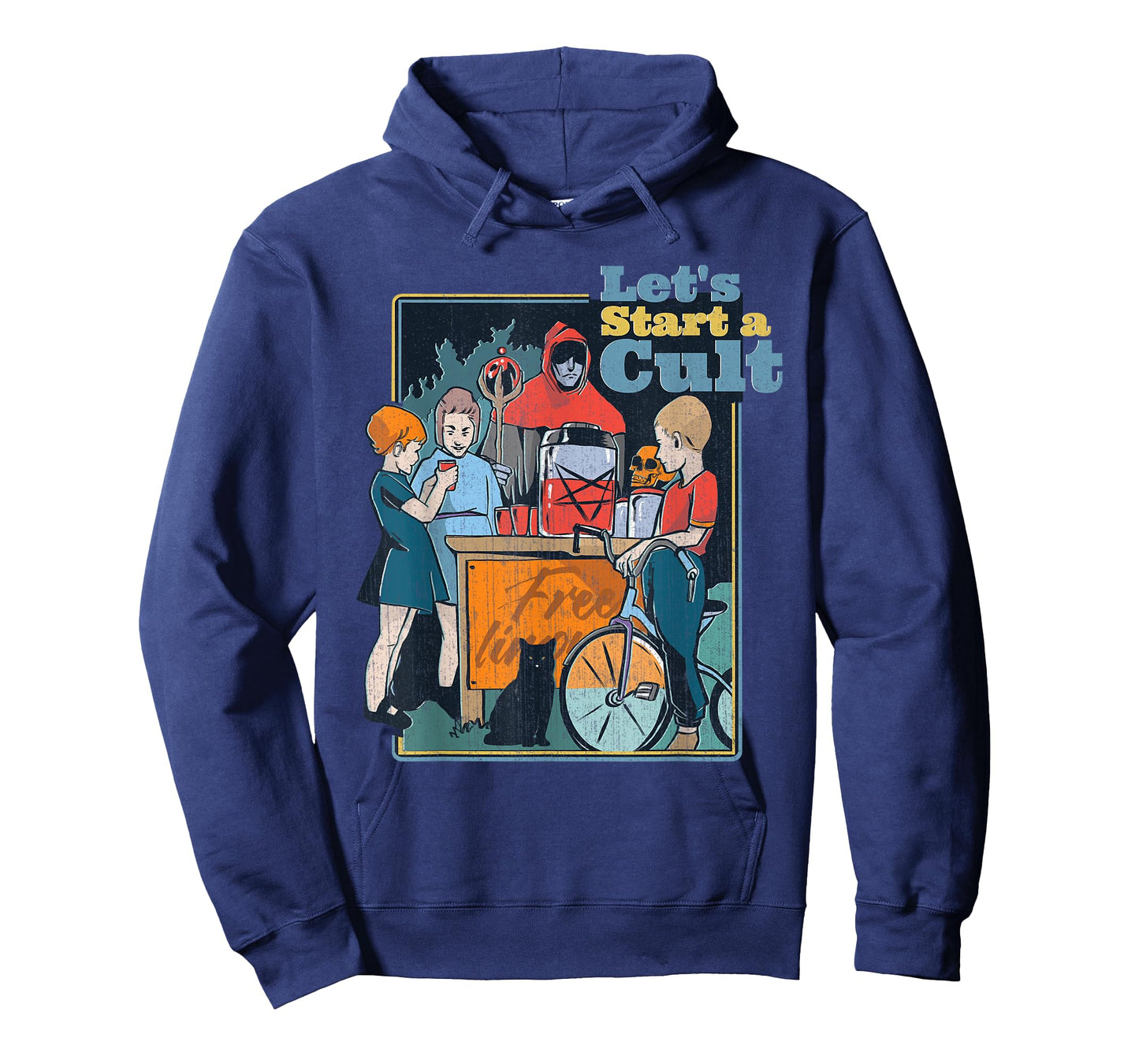 Let's Start A Cult Funny Vintage Child Game Demons Gift T-Shirt