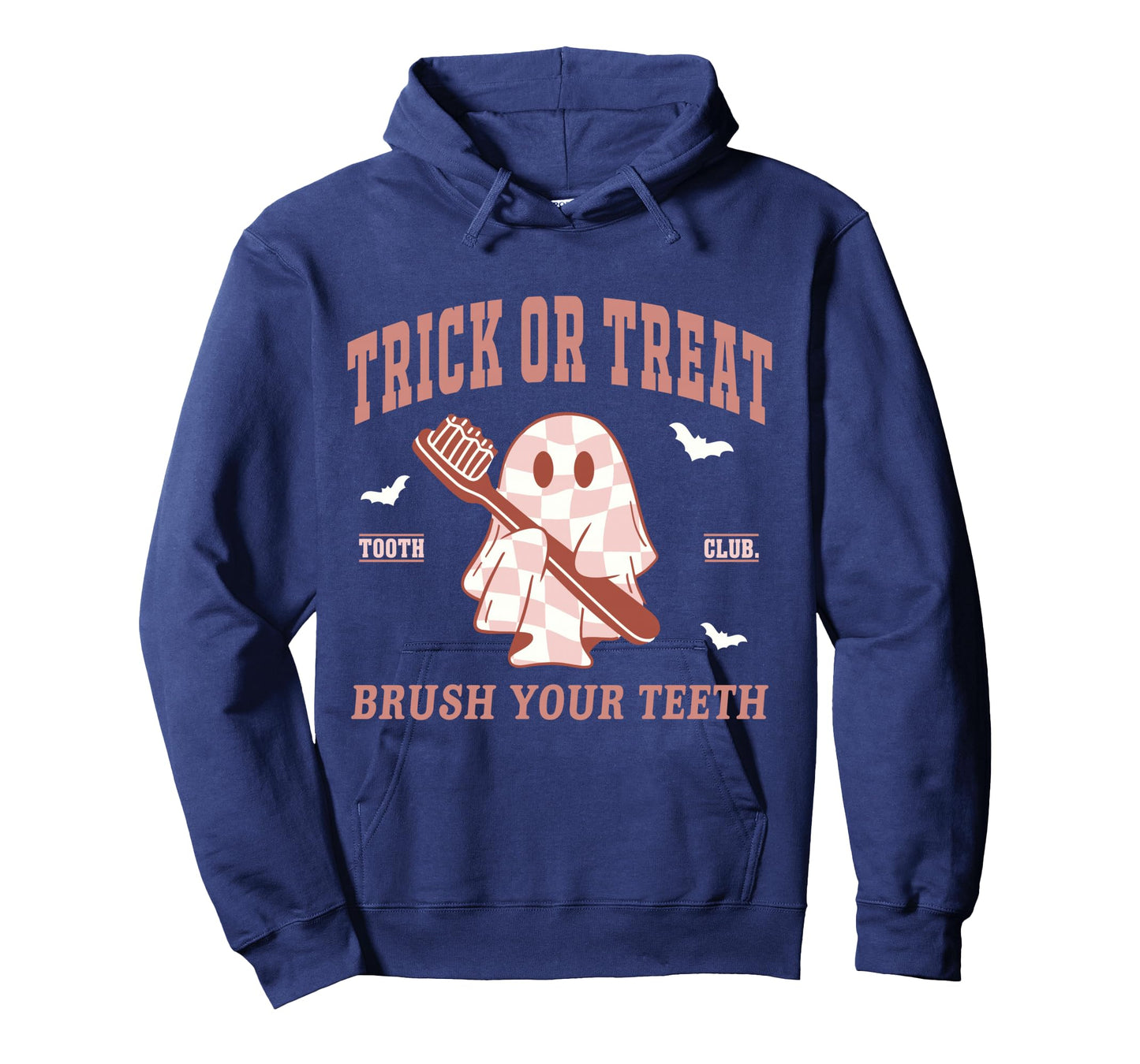 Trick Or Treat Dentist Ghost Dental Hygienist Halloween Fall Long Sleeve T-Shirt