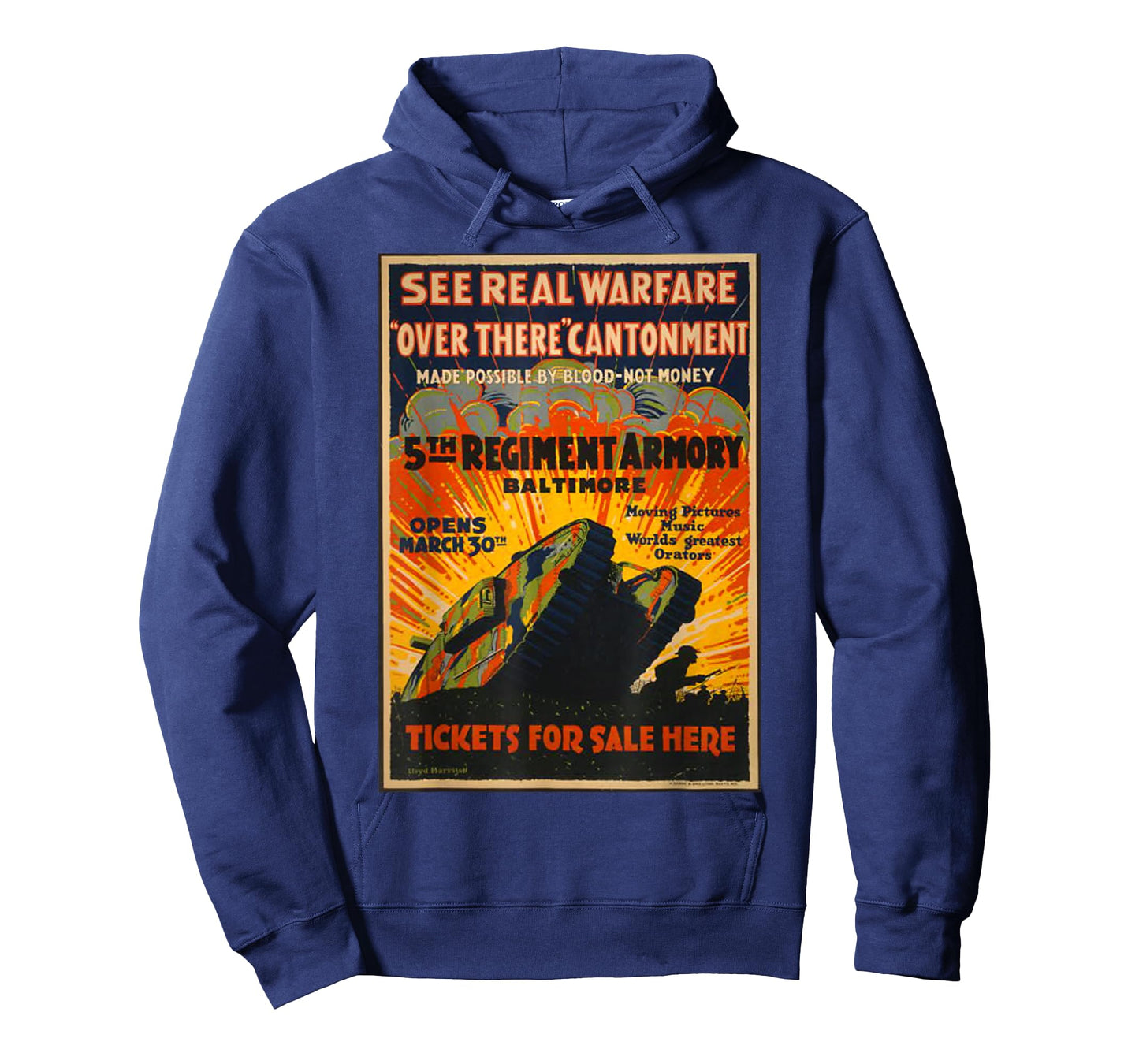 Vintage WW1 T-Shirt WWI Retro Poster World War Advertising T-Shirt
