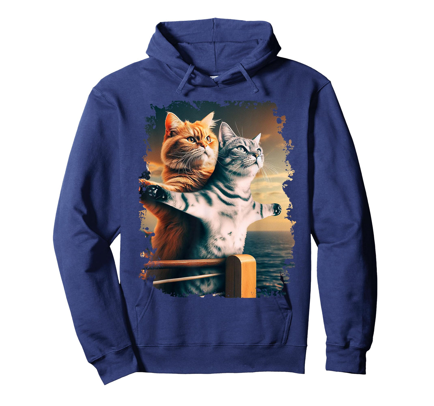 Titanic Meme Shirt for Kids Girls Funny Tee Cat Titanic T-Shirt
