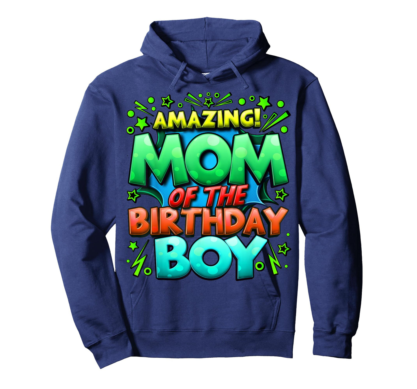 Mom of the Birthday Boy Matching Family Mommy T-Shirt