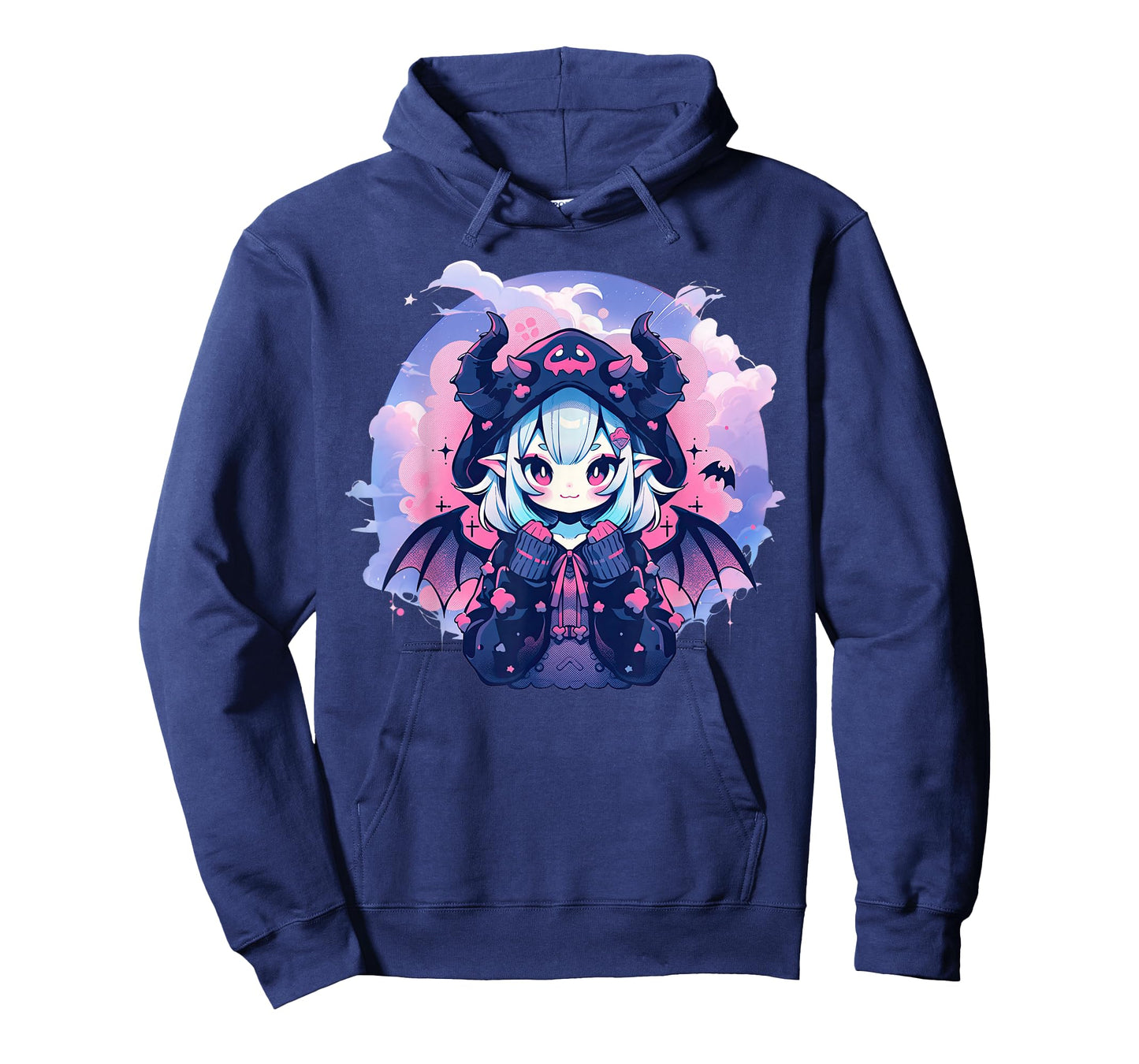 Anime Demon Girl Kawaii Succubus Pastel Goth Cute Witchcraft T-Shirt