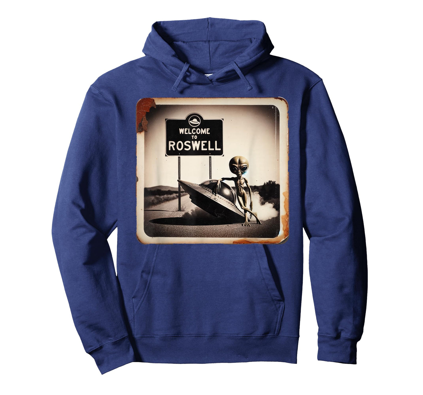 Vintage Alien UFO Crash at Roswell 1947 Photo T-Shirt