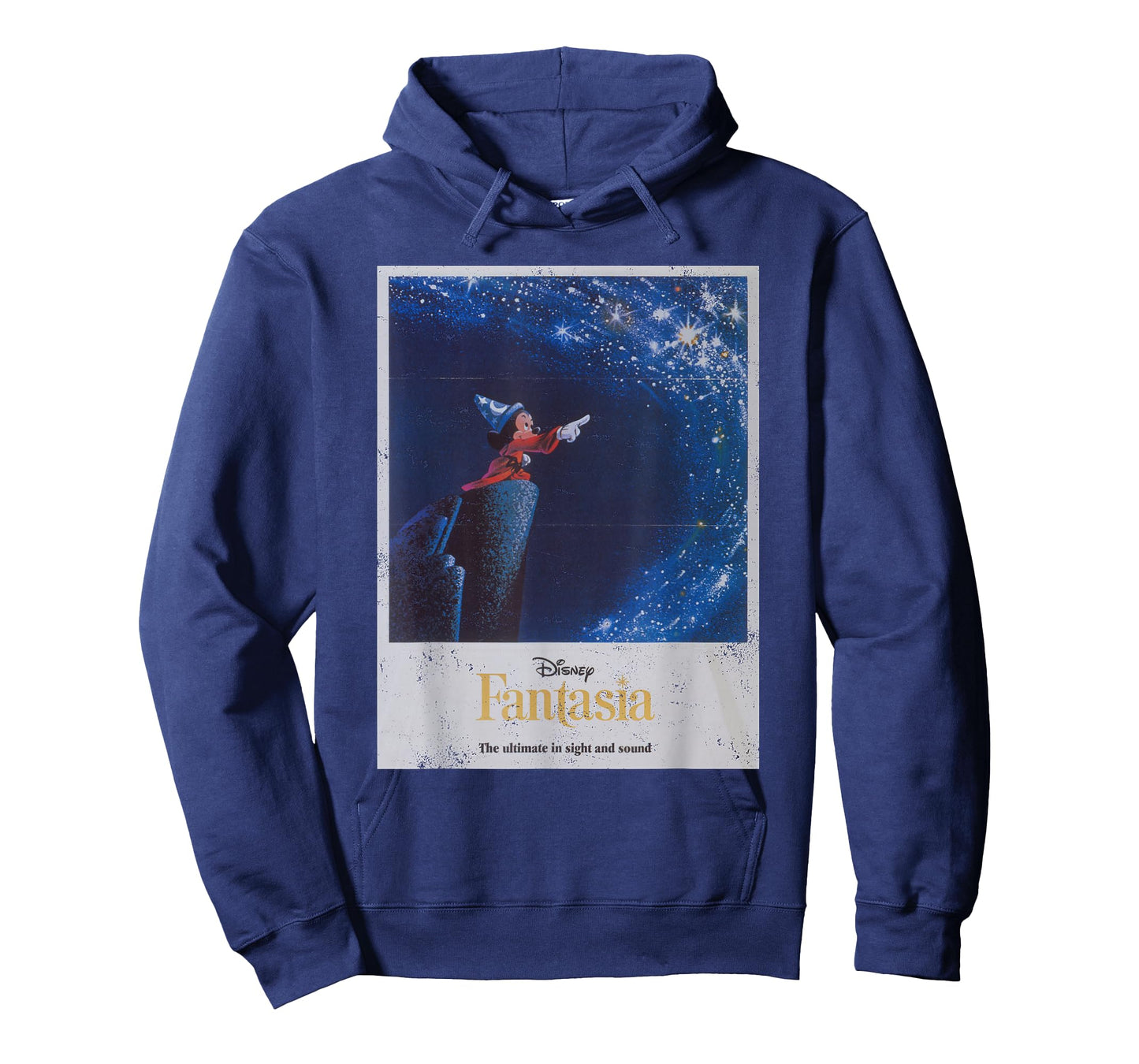 Disney Mickey Mouse Fantasia Retro Poster T-Shirt Small