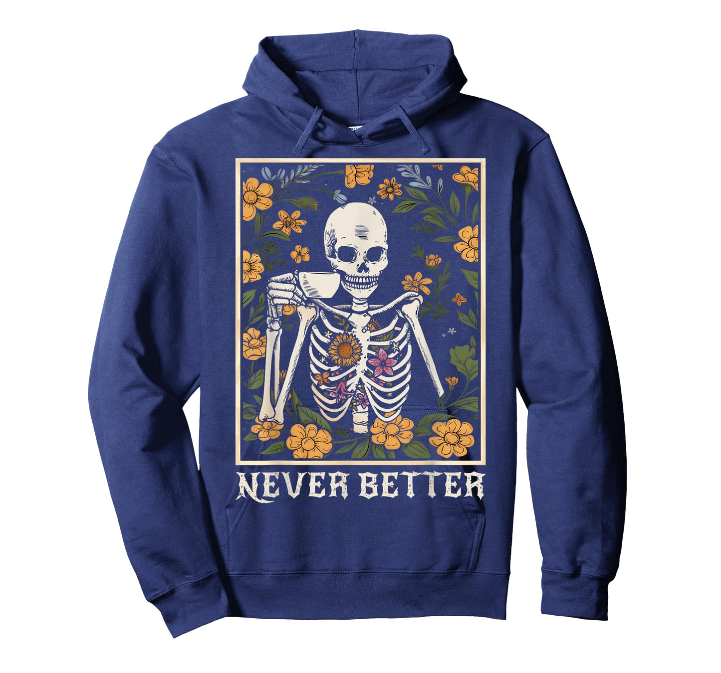 halloween for women never better skeleton funny skull T-Shirt