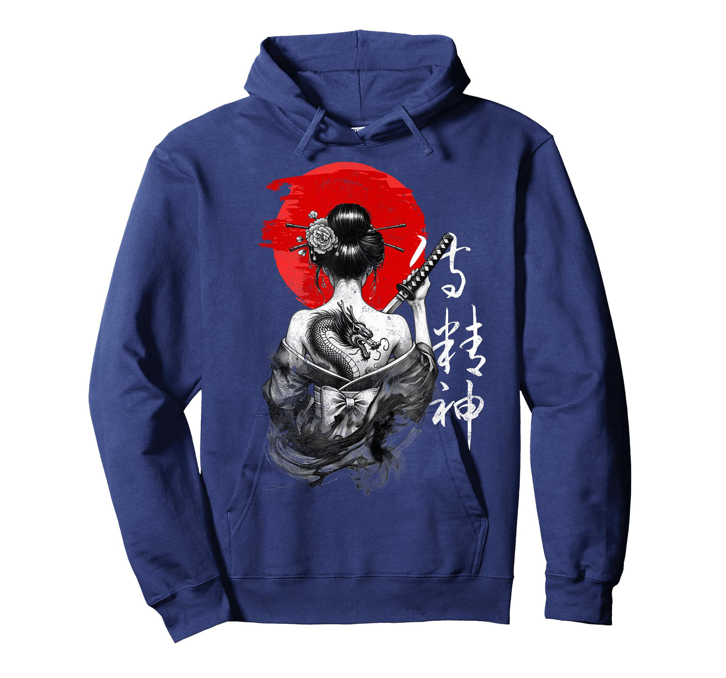 Samurai Warrior Japanese Bushido Katana Geisha Men Women T-Shirt