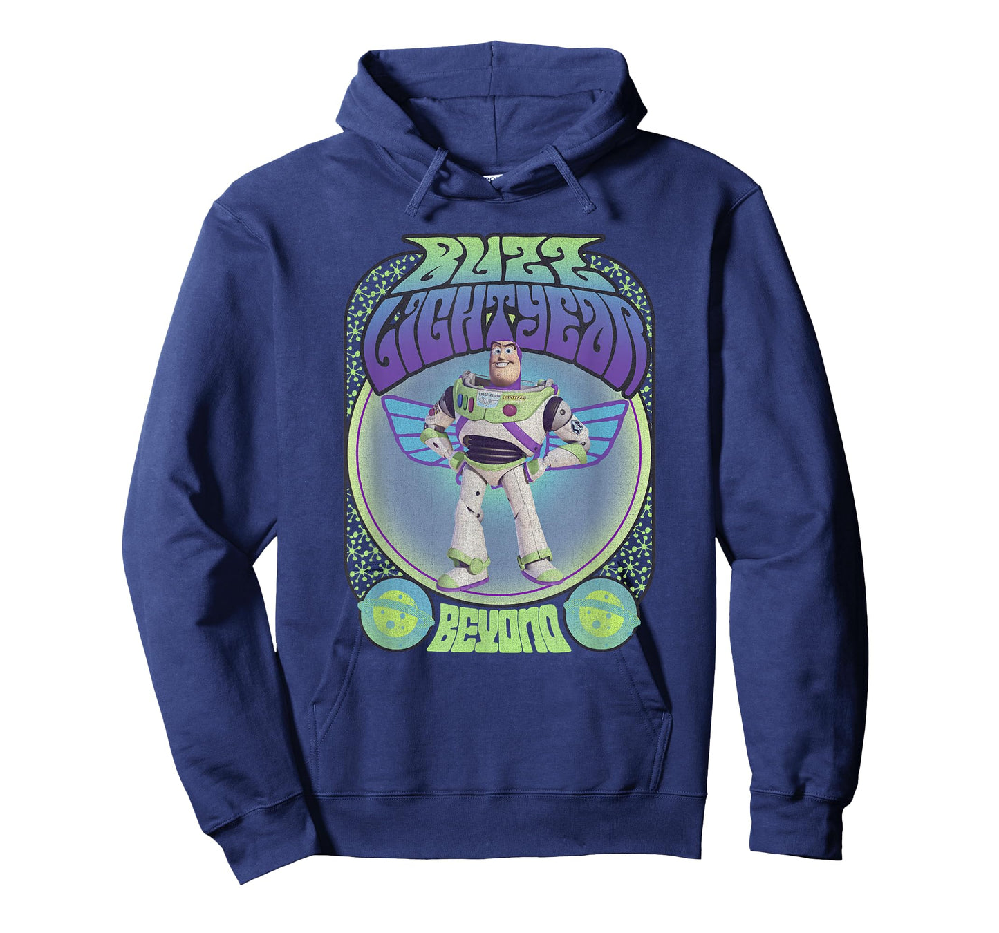 Disney Pixar Toy Story Buzz Lightyear Seventies Poster T-Shirt