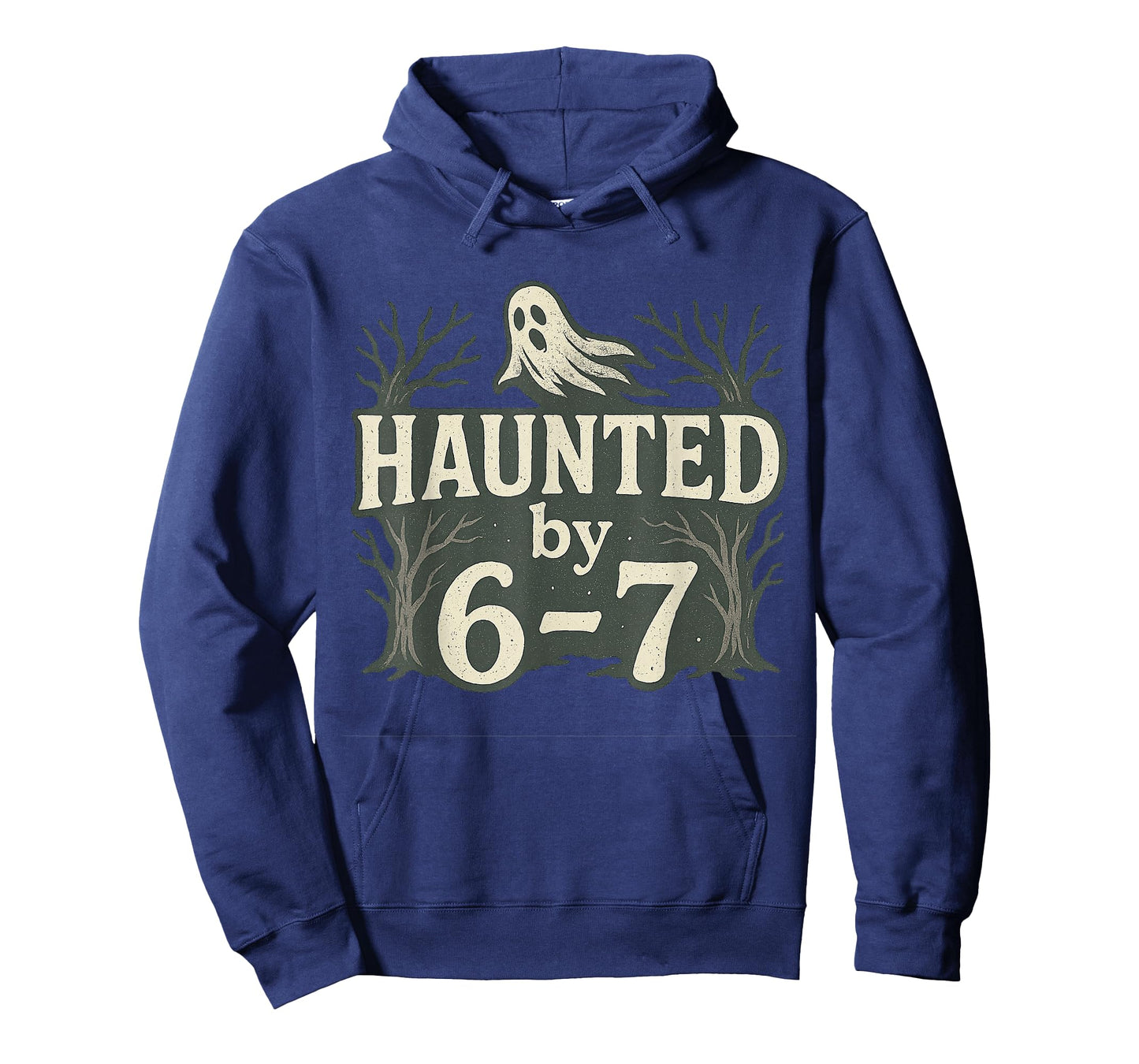 67 Meme Halloween Haunted Ghost - Six Seven Gen Alpha Z T-Shirt