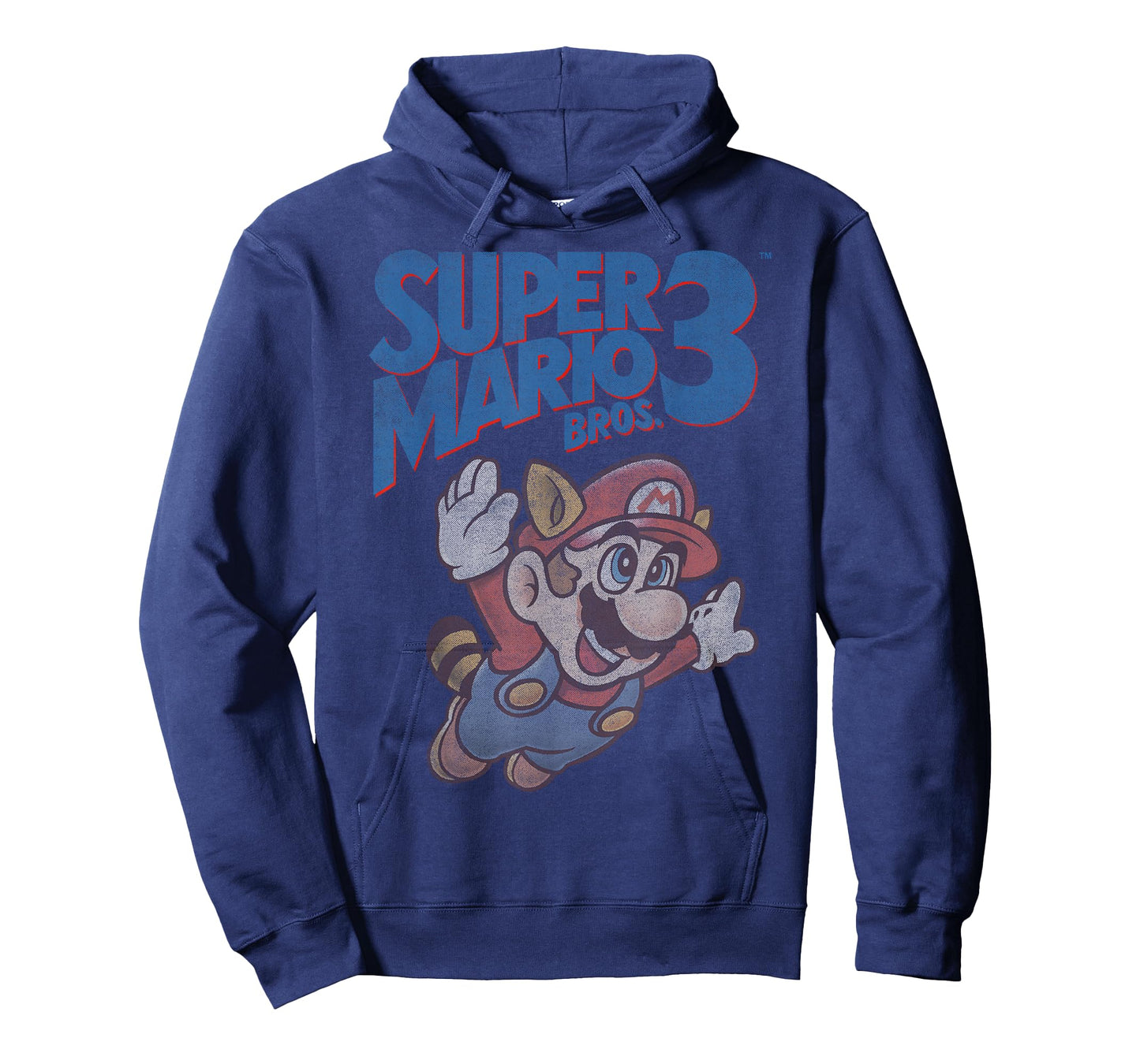 Super Mario 3 Flying Mario Vintage Distressed Poster T-Shirt