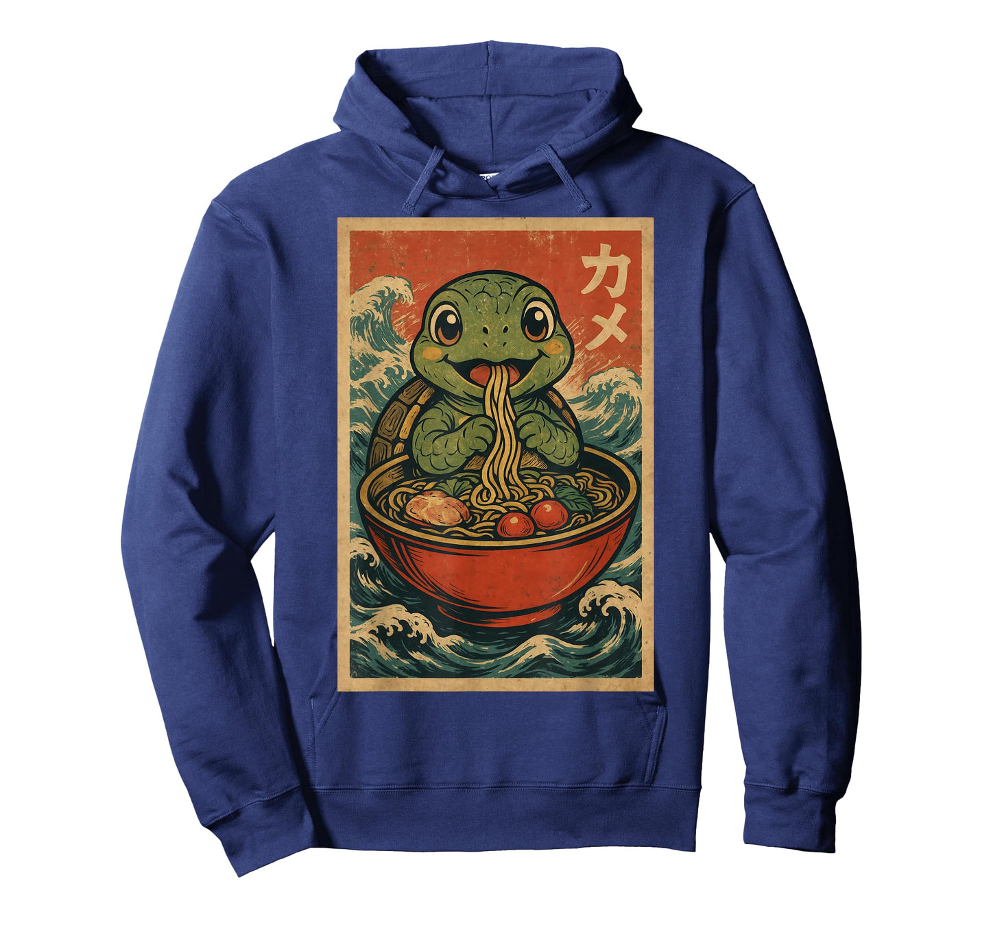 Turtle Ramen Japanese Funny Graphic Tees Kawaii T-Shirt