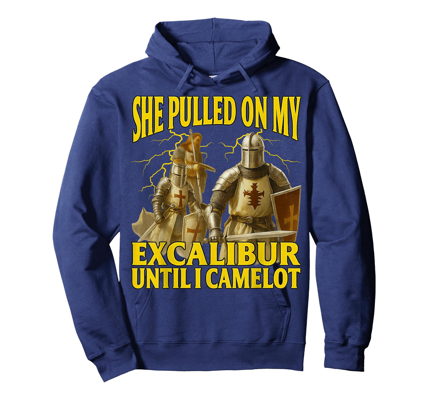 Pulled On My Excalibur Funny Soldier Bootleg Funny 90s Memes T-Shirt