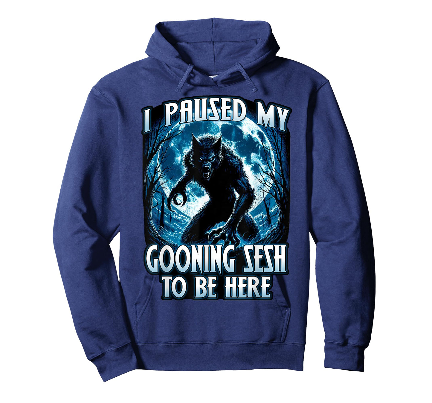 I PAUSED MY GOONING SESH TO BE HERE Funny Brainrot Meme 2025 T-Shirt