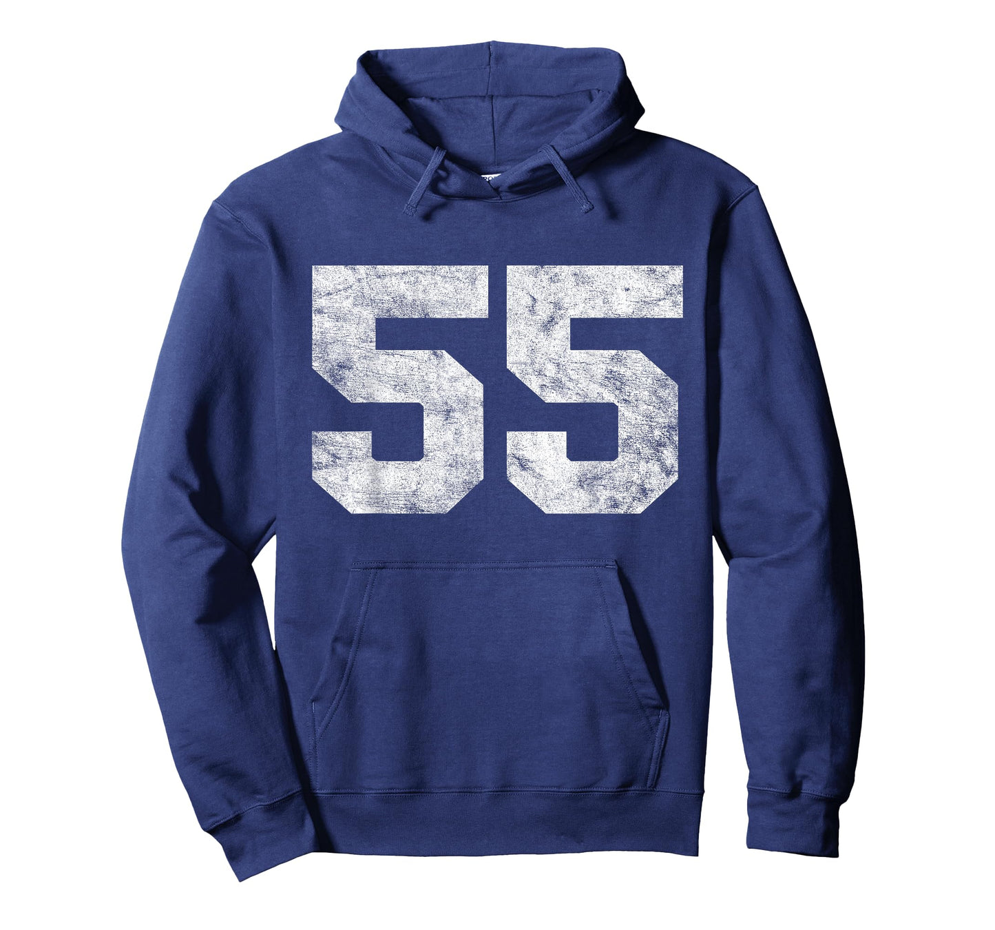 Vintage Lucky Number 55 Birthday Sports Player Team Athlete T-Shirt