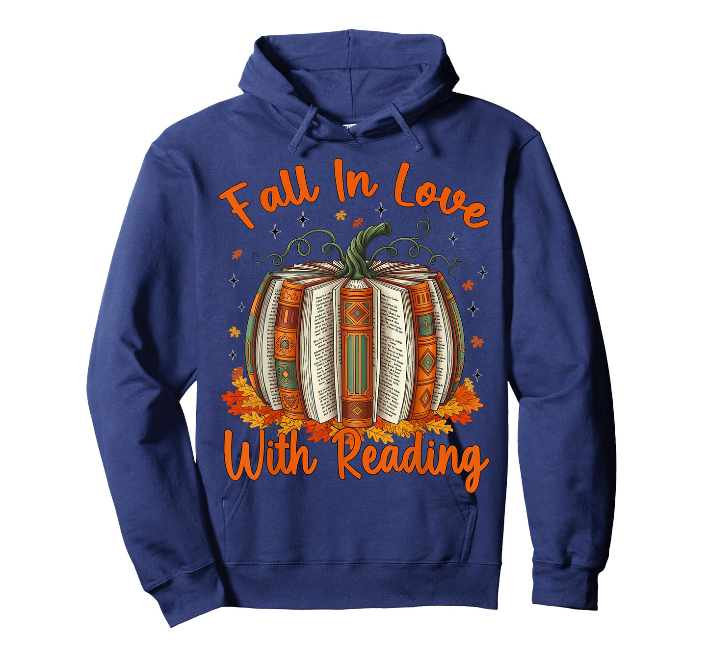 Fall in Love with Reading Pumpkin Autumn Librarians Teacher T-Shirt