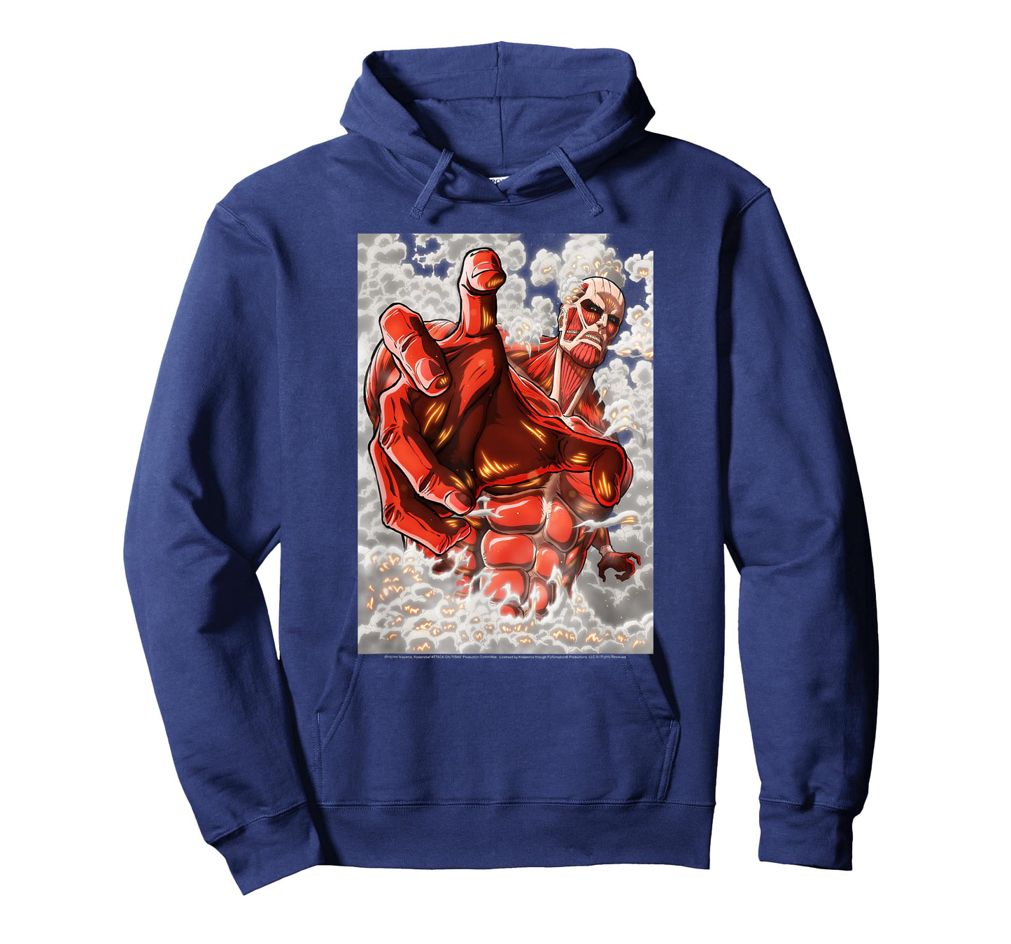Attack on Titan Season 2 Reaching Colossal Titan Anime T-Shirt
