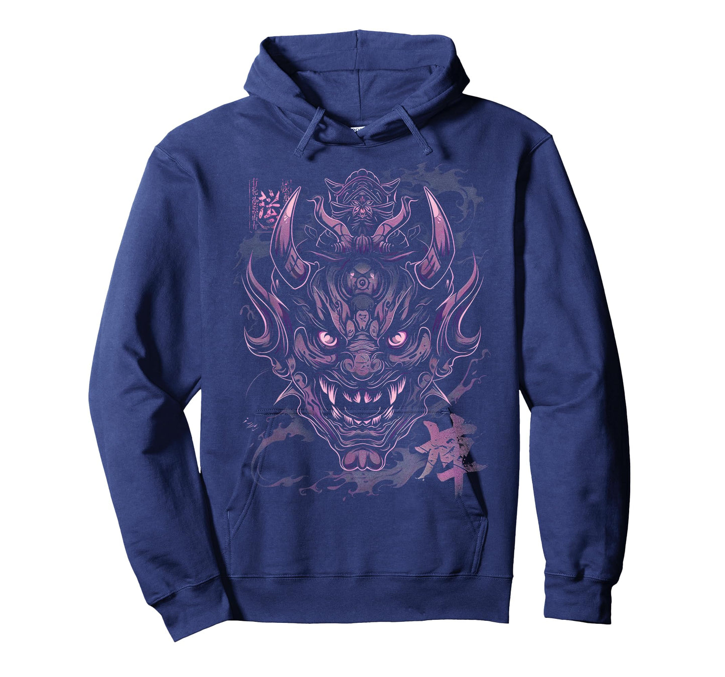 Anime Goth Japanese Oni Demon Dragon Fantasy Art Fierce T-Shirt