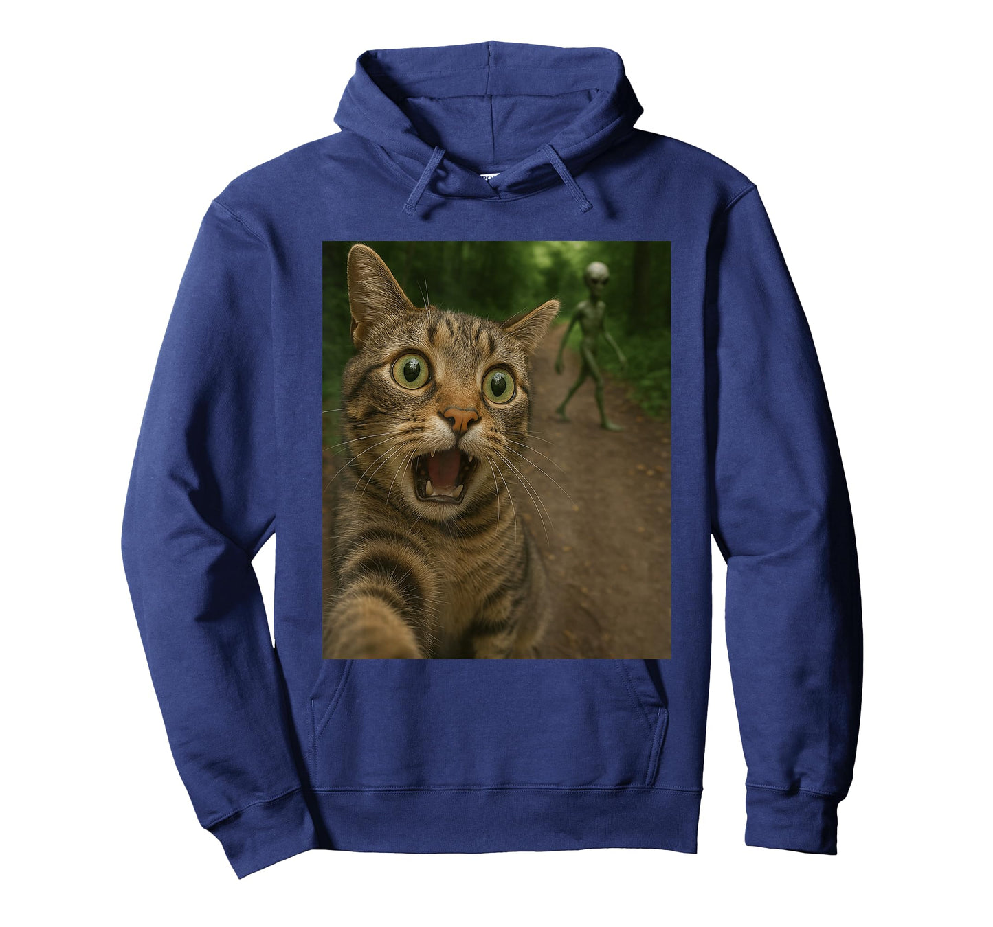 Cat Selfie, Alien, Funny T-Shirt