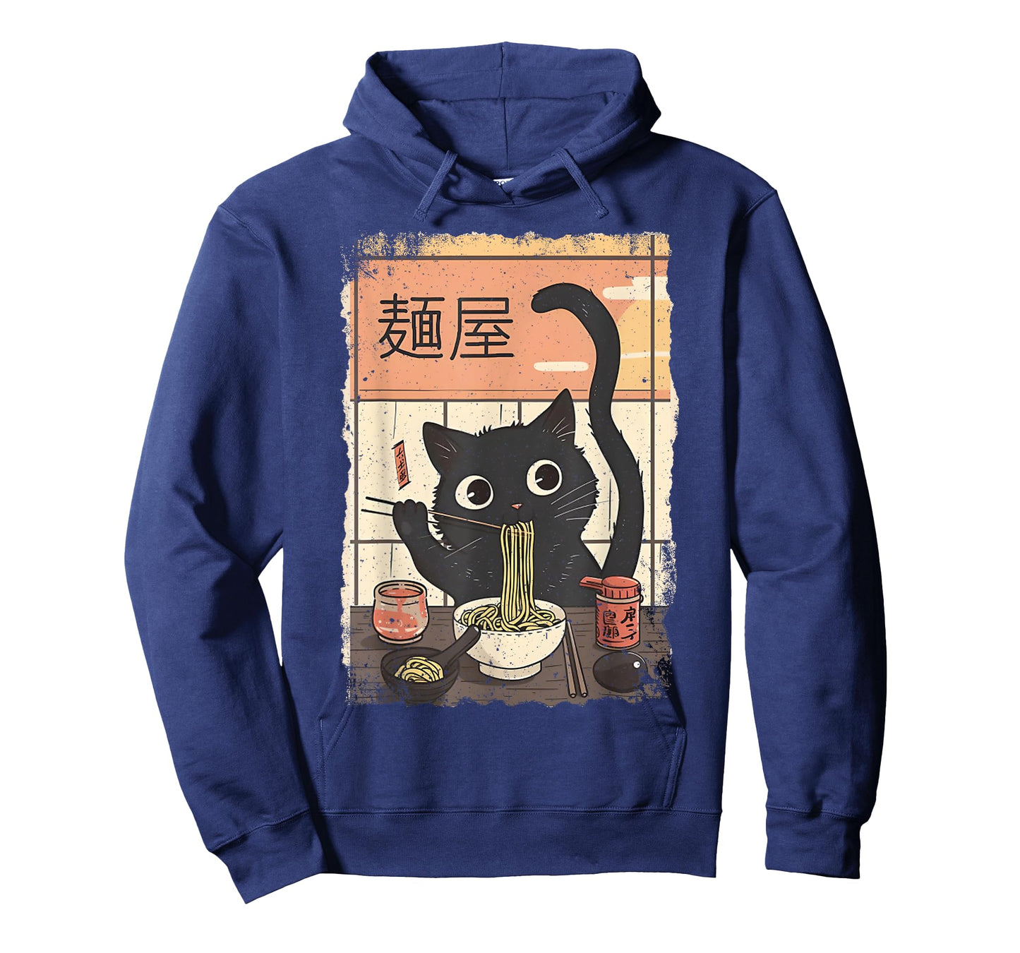 Cat Ramen Japanese Funny Graphic Art Kawaii Cats Anime Gifts T-Shirt