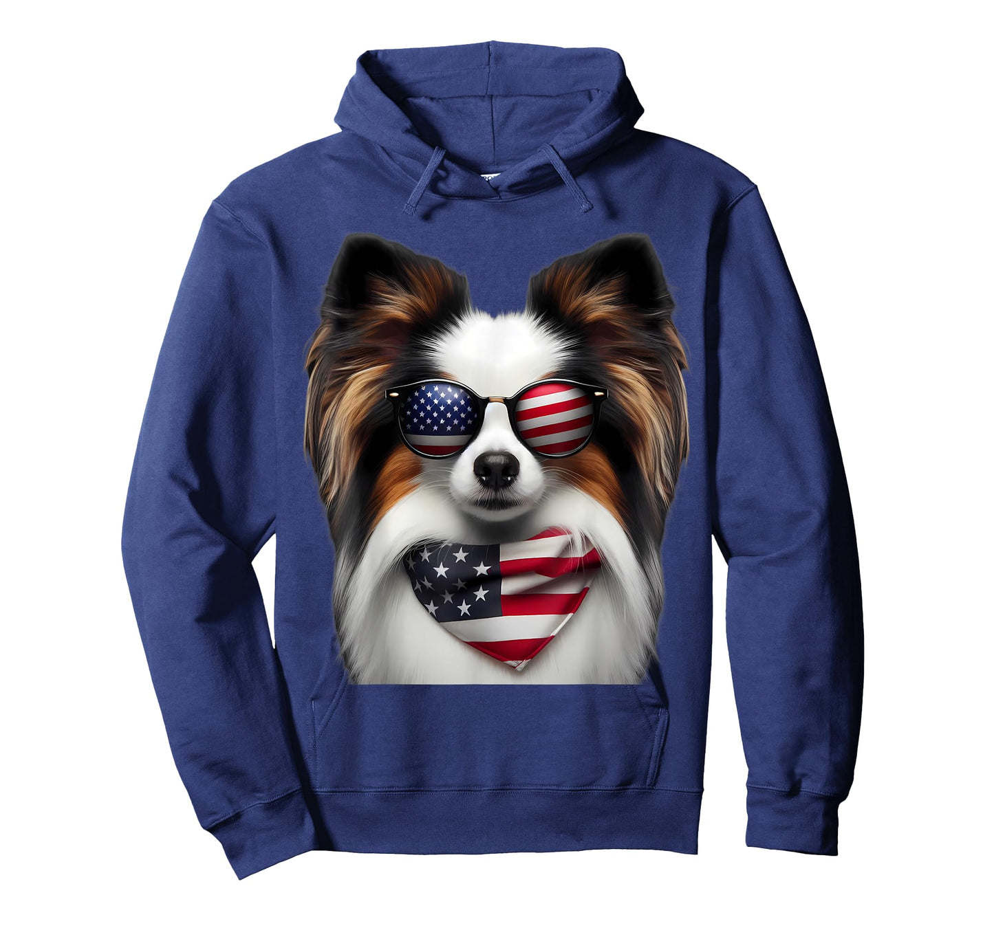 American Papillion Dog 4th Of July Incependence Day Owner T-Shirt