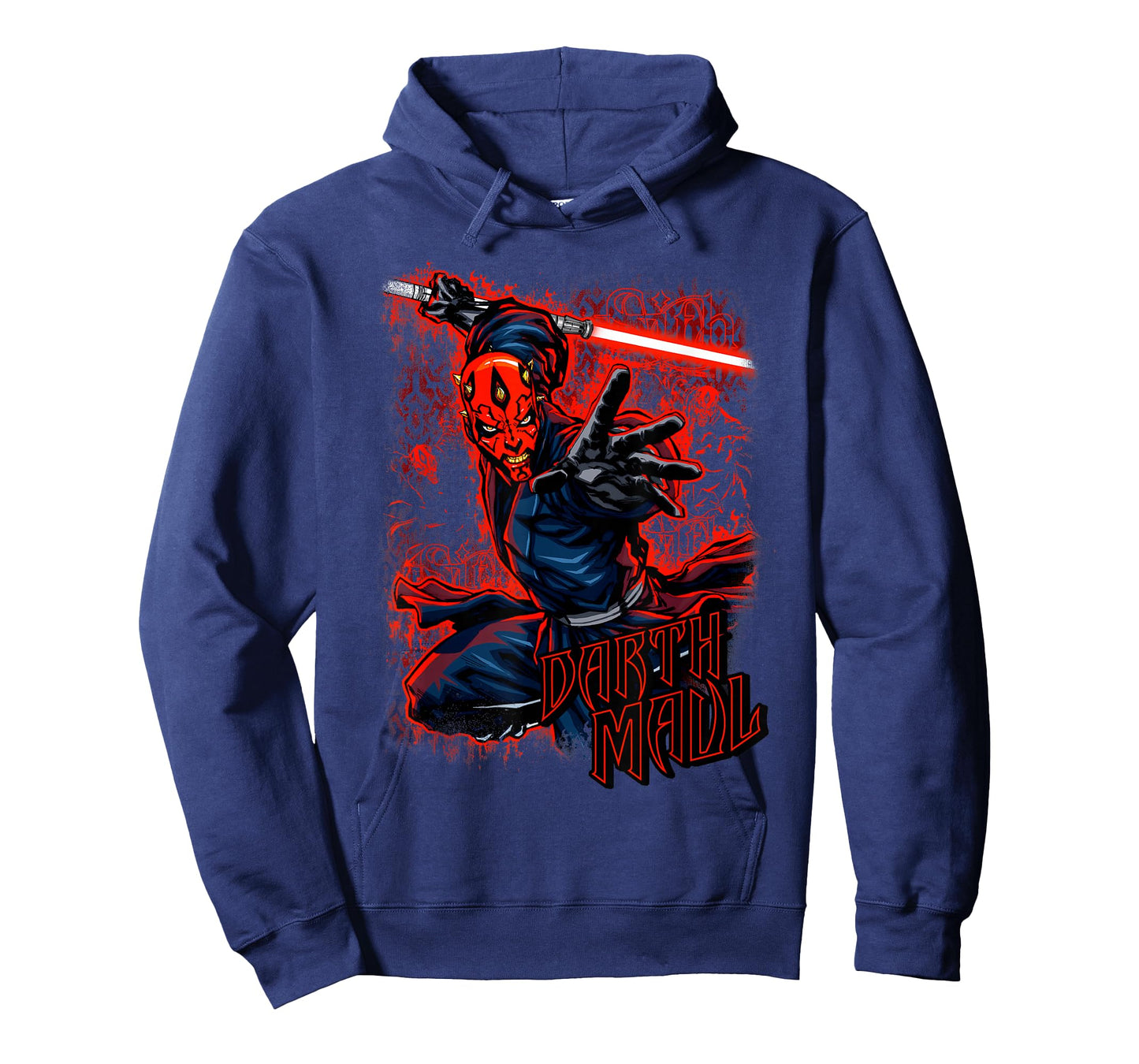 Star Wars Darth Maul Red Saber Portrait T-Shirt