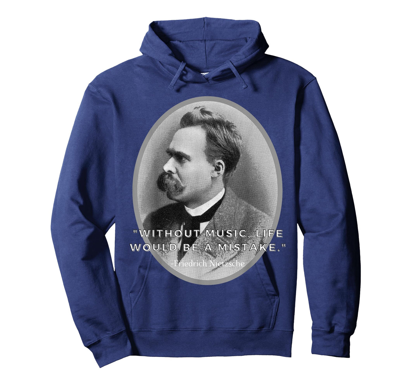 Friedrich Nietzsche, Music Philosophy major, Music is life T-Shirt