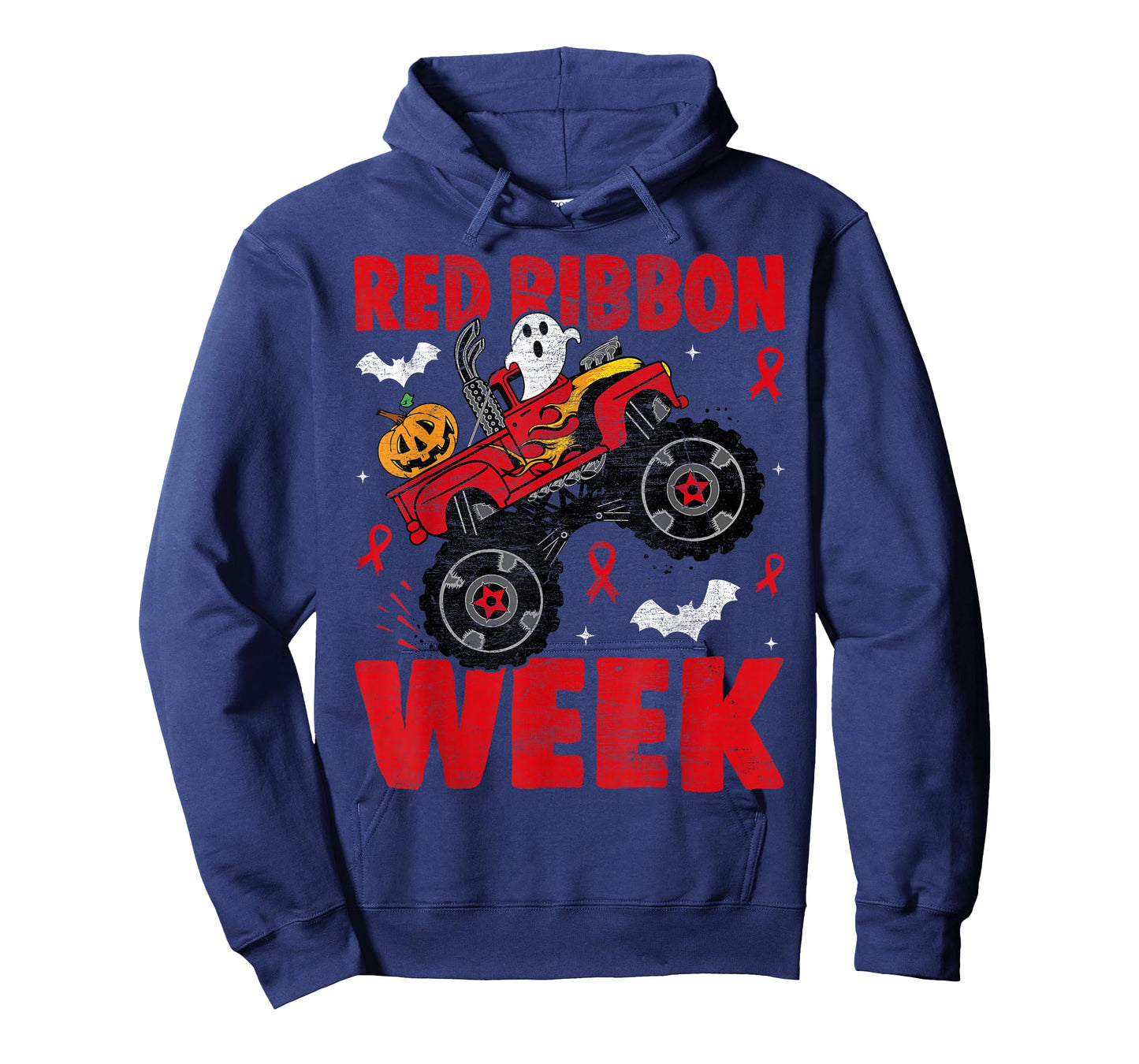 Red Ribbon Week Awareness Halloween Women Men Toddler Kids T-Shirt