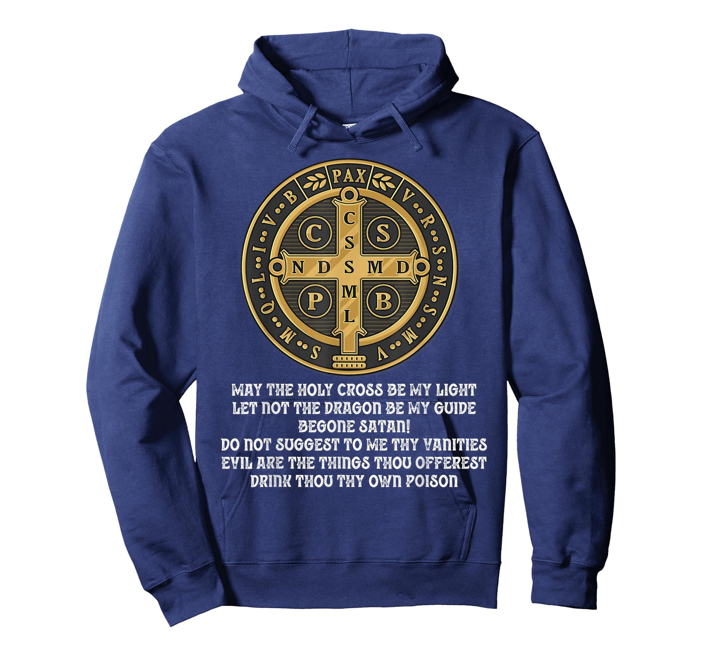 Saint Benedict Medal Traditional Latin Catholic T-Shirt