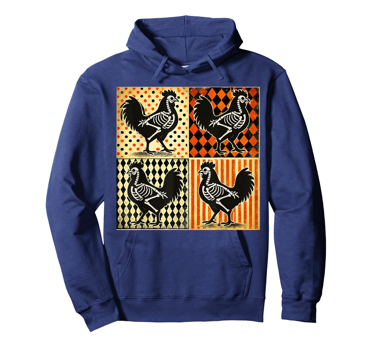 Halloween Chicken Skeleton Chicken Farm Animal Spooky T-Shirt