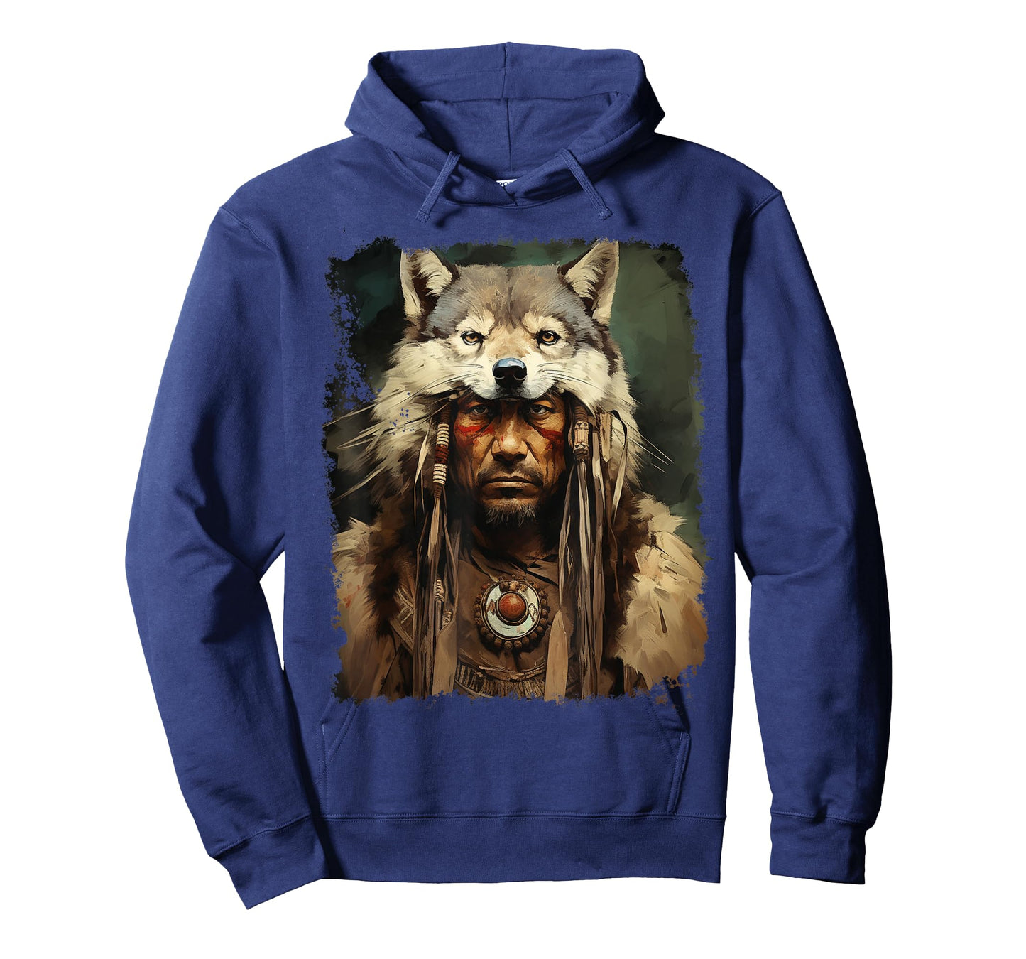 Wolf Native American Men T-Shirt