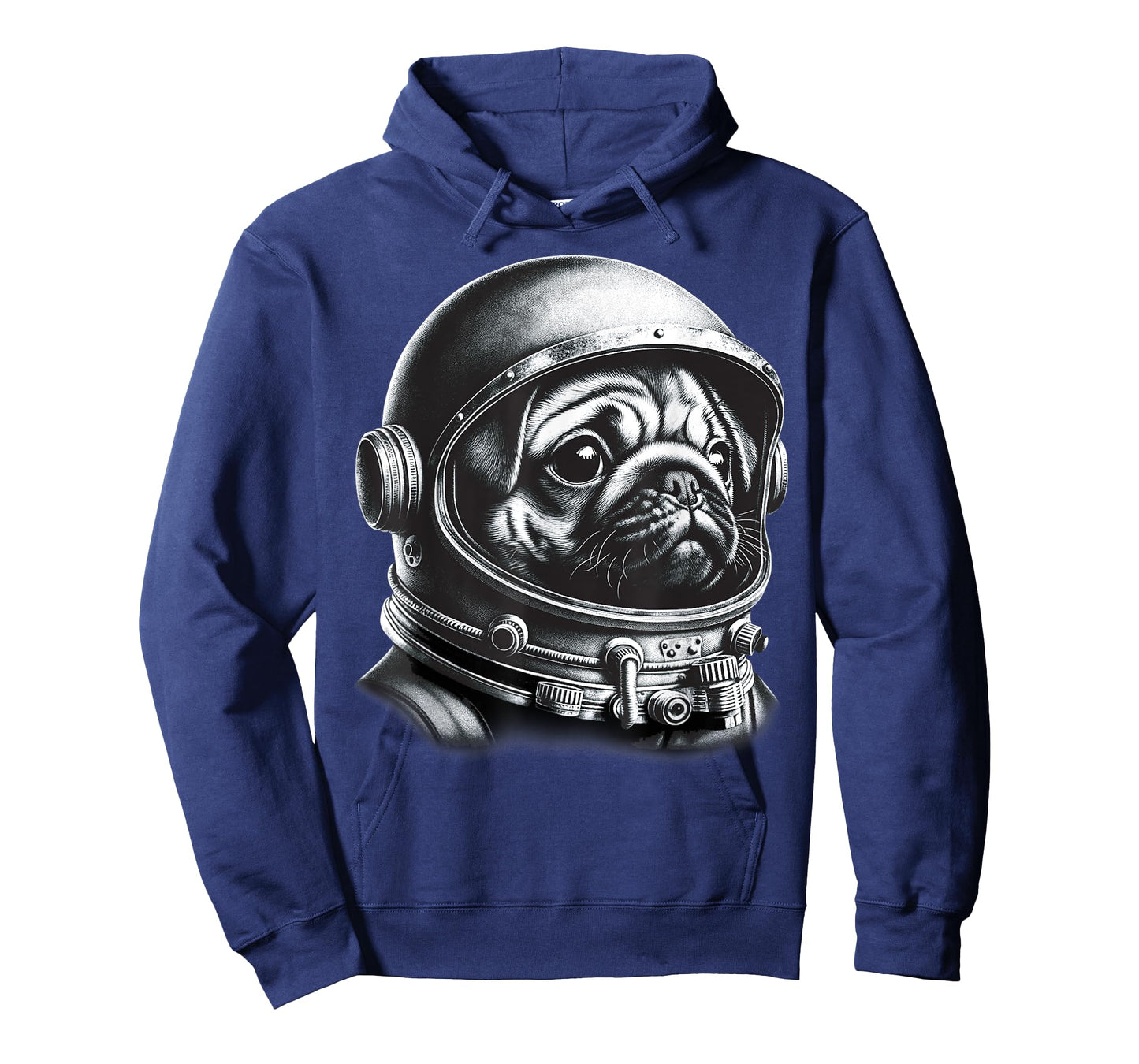 Pug Astronaut In Space Costume Pug Gifts Men Kids Women T-Shirt