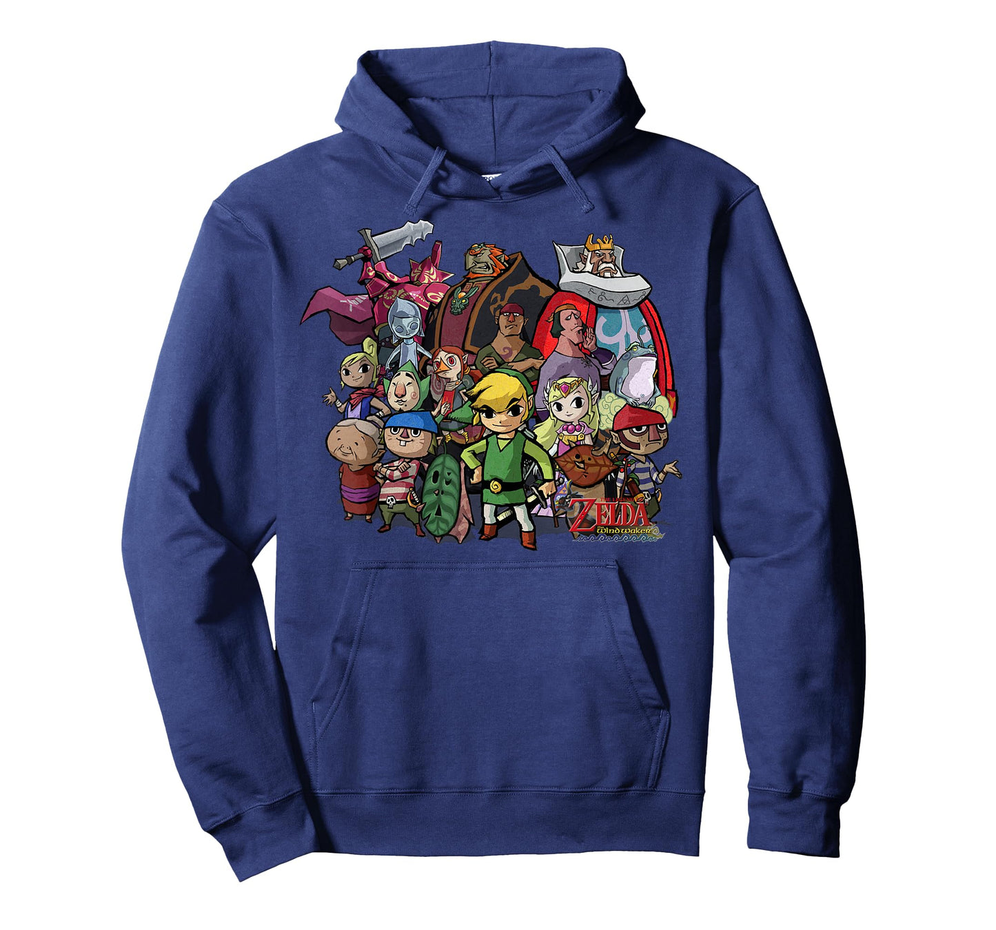 Nintendo Zelda The Windwaker Group Shot Graphic T-Shirt T-Shirt