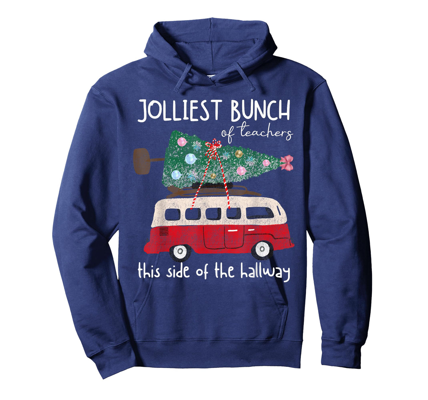Jolliest Bunch Of Teachers This Side Of The Hallway Xmas T-Shirt