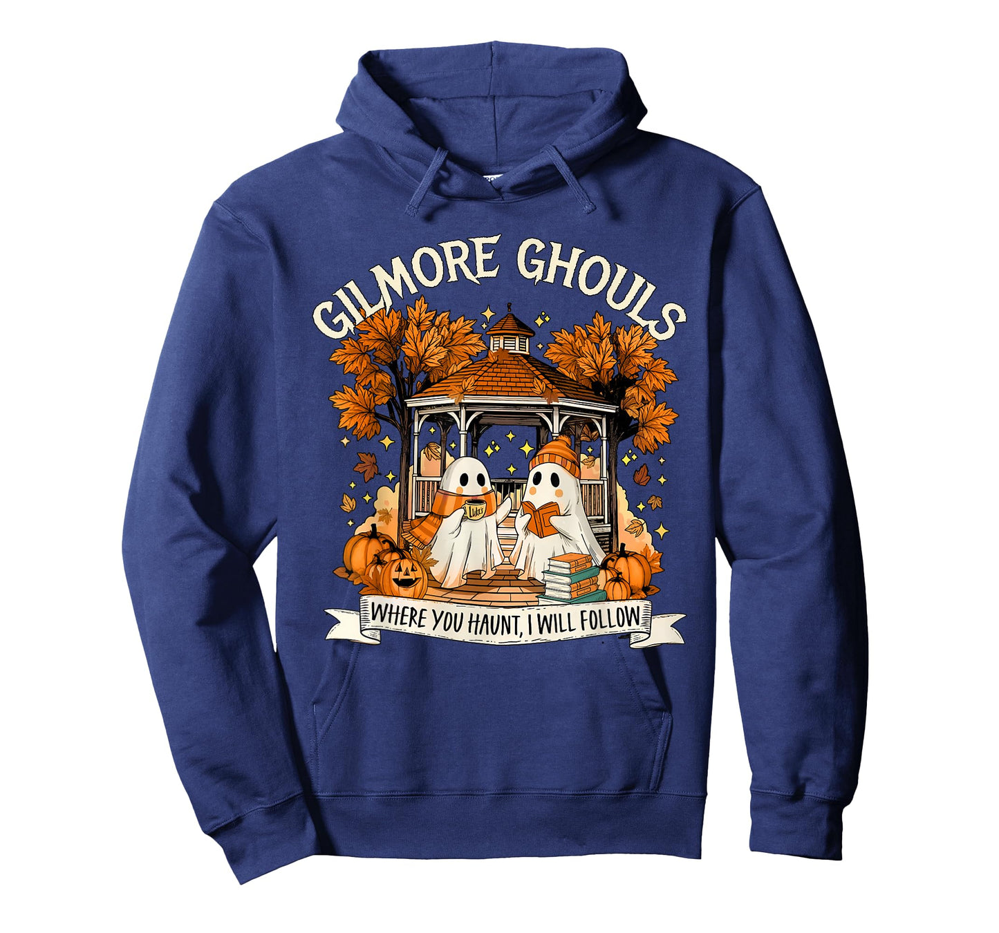 Gilmore Ghouls Halloween Spooky Fall Ghosts Coffee Lover Tee T-Shirt