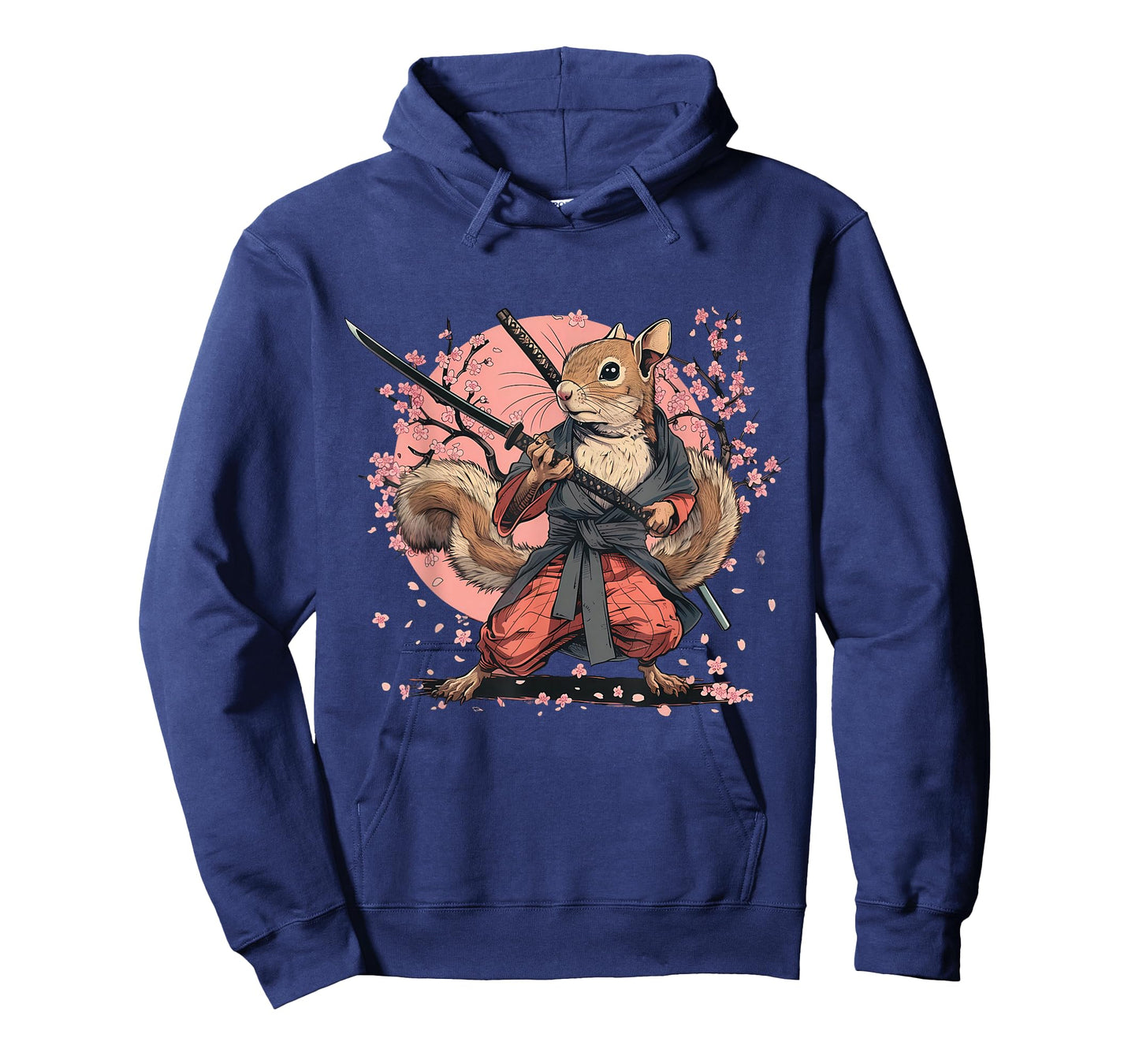 Samurai Squirrel Sakura Japanese Art Japanese Ninja Squirrel T-Shirt