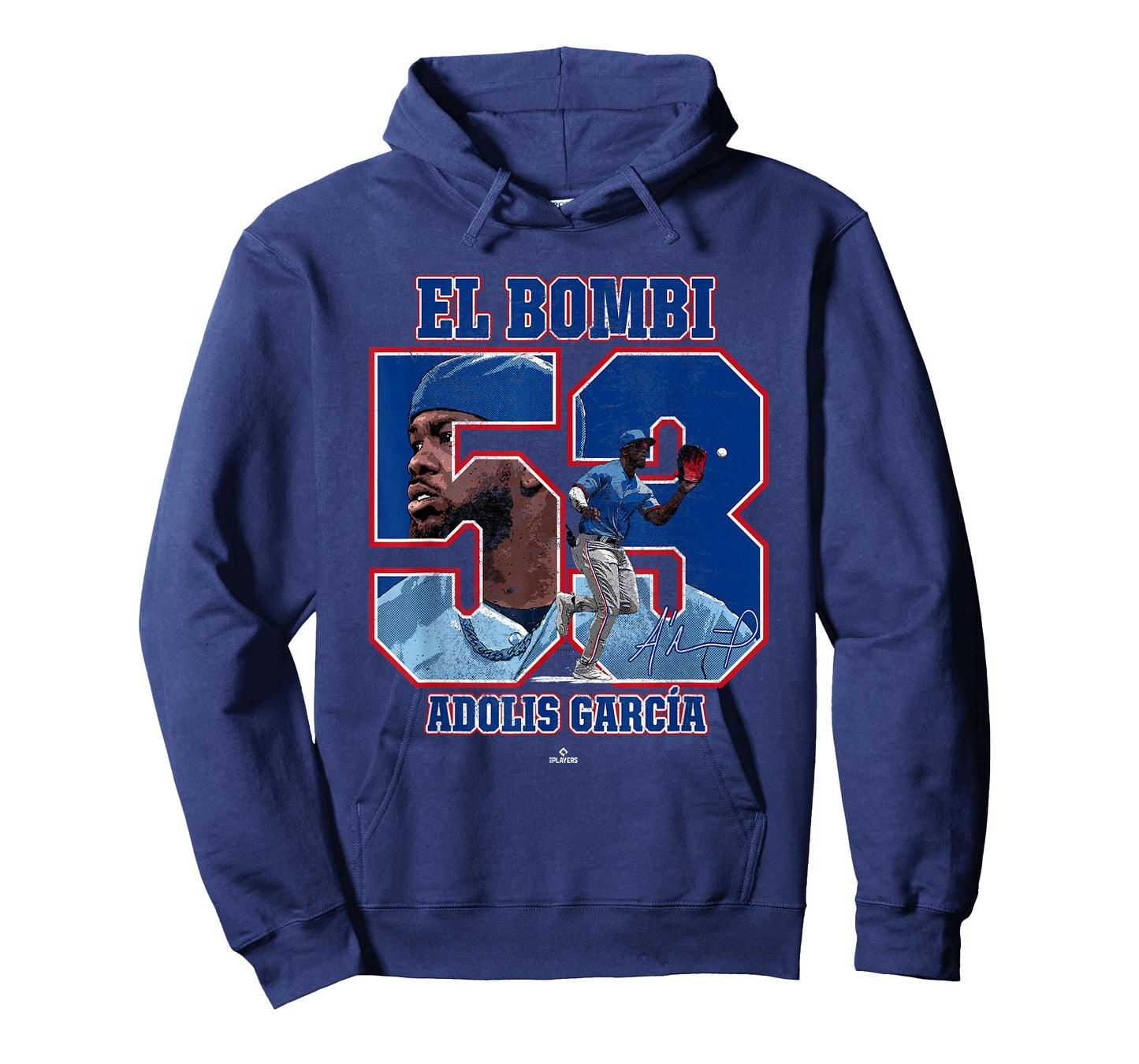 El Bombi Adolis Garcia Texas MLBPA T-Shirt